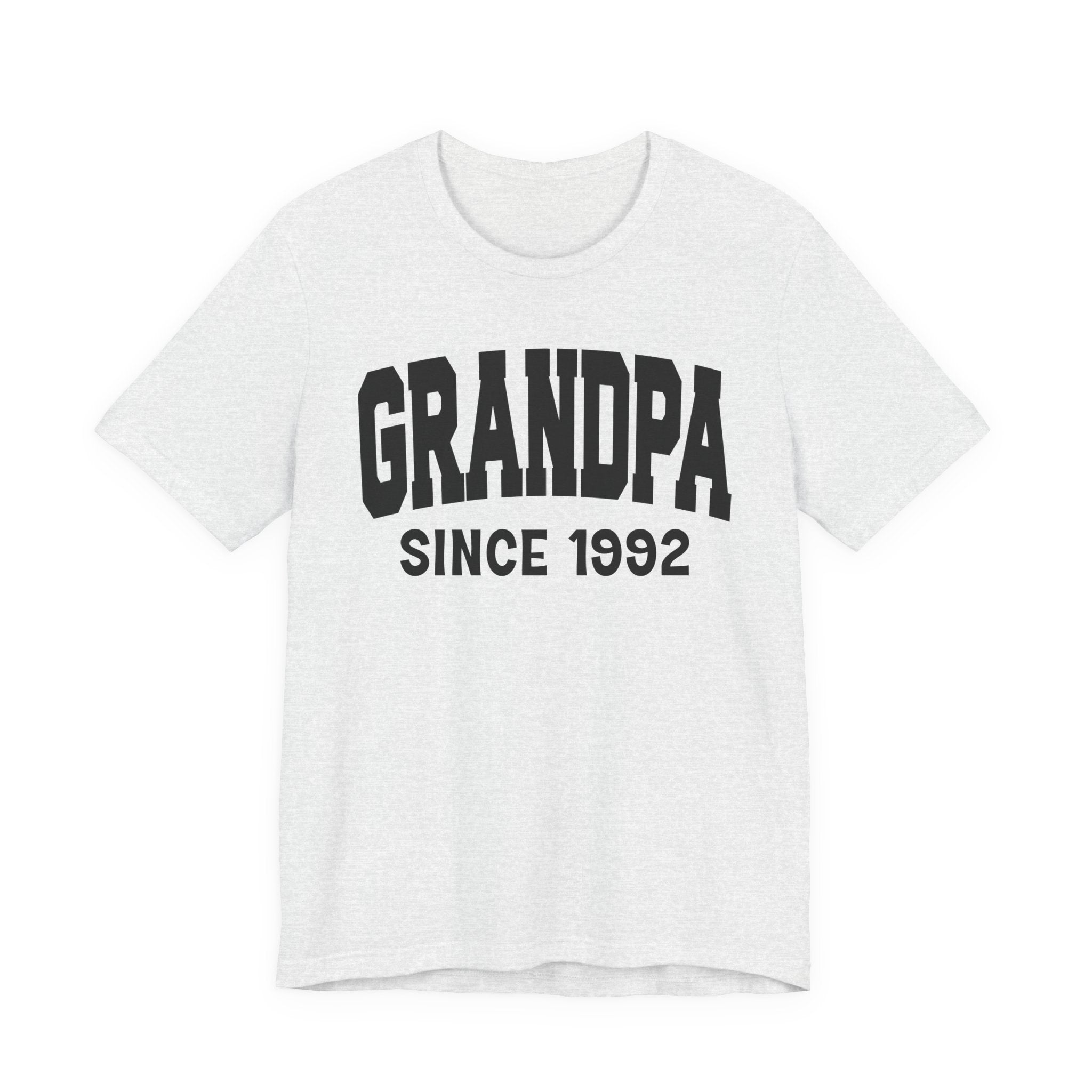 Granpa Personalization T-Shirt - Add Your Special "Since Date"