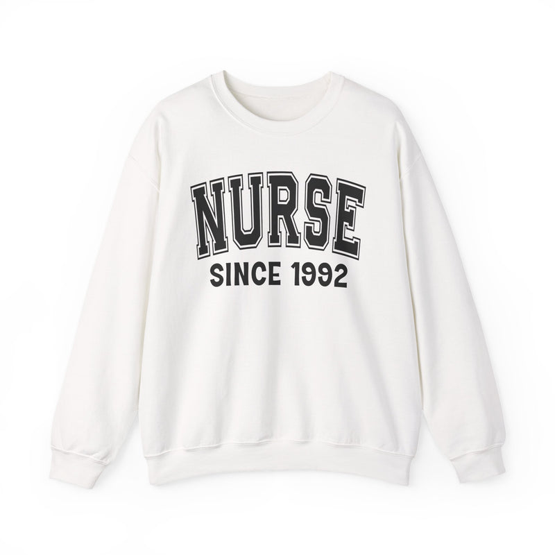 Nurse Personalization Sweatshirt — Add Your Special "Since Date"