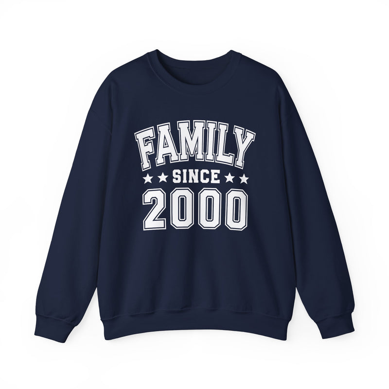 Family Since (Personalized Date) — Celebration Milestone Sweatshirt