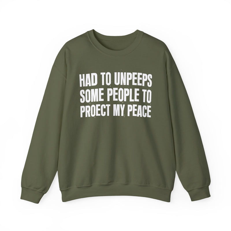 Had To Unpeeps Some People To Be At Peace