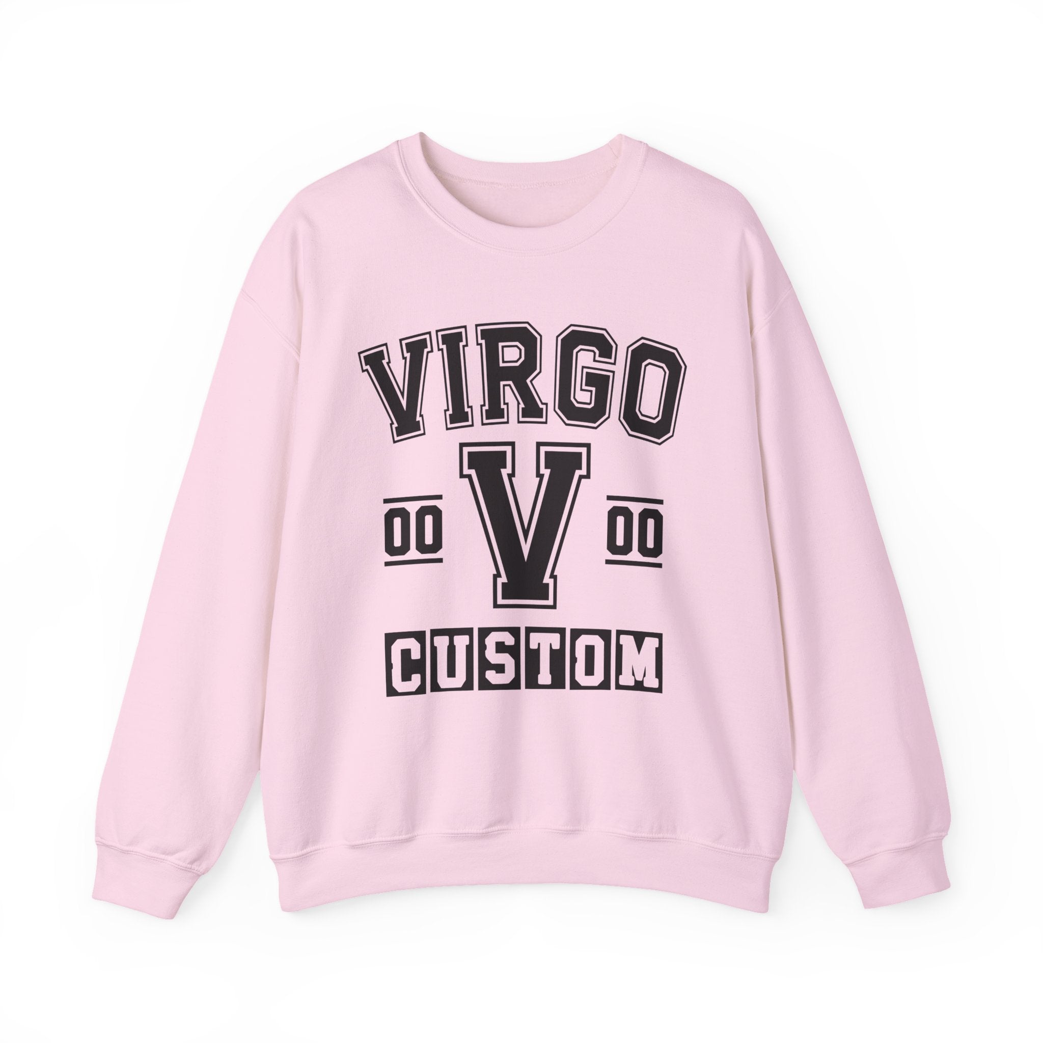Custom Virgo Varsity Sweatshirt - Customize Birthday Day/Month/Year - Customize Gemini Season/Nation