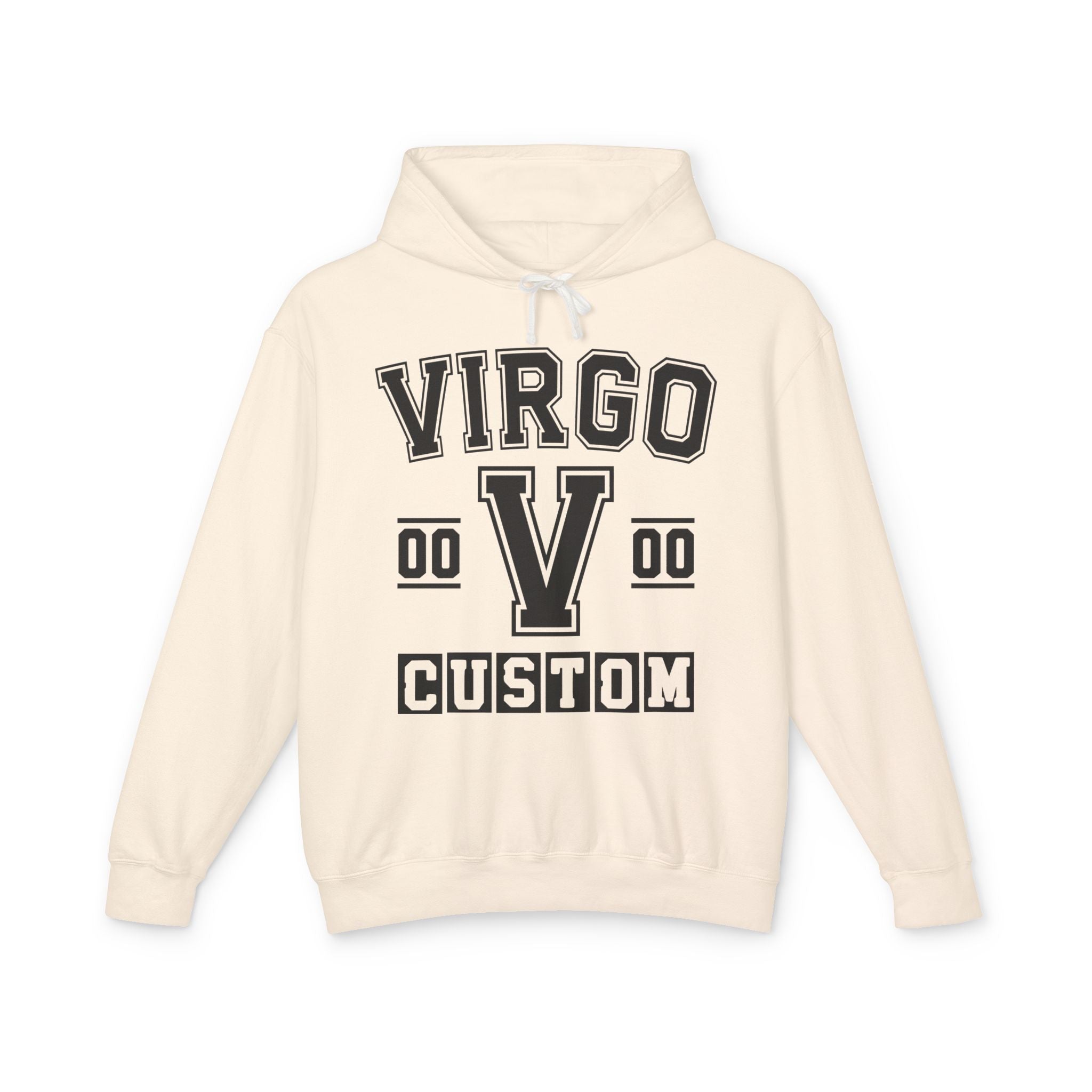 Custom Virgo Varsity Hoodie - Customize Birthday Day/Month/Year - Customize Gemini Season/Nation