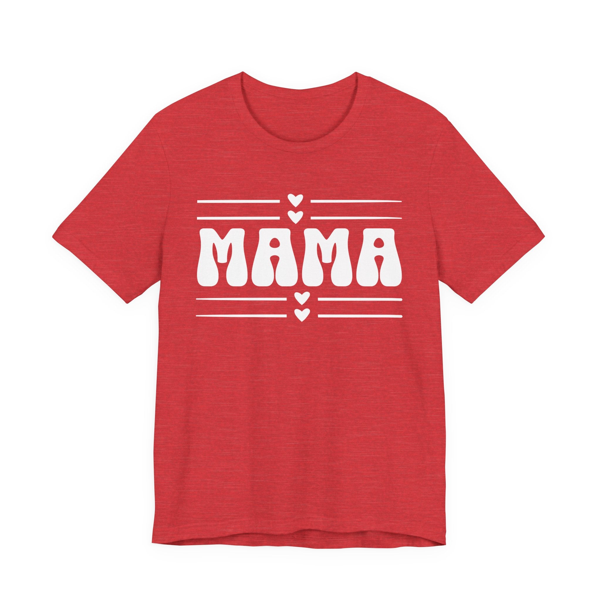 Mama Retro Heart - Tee Shirt