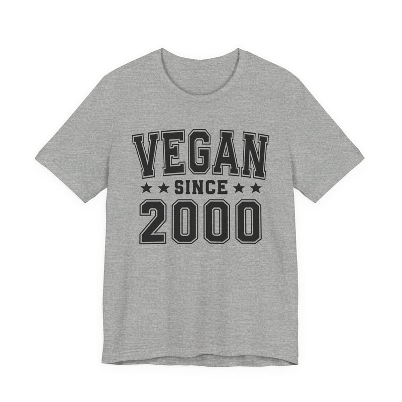 Vegan Since (Personalized Date) —  Bride/Married T-shirt, Wedding & Anniversary Gift