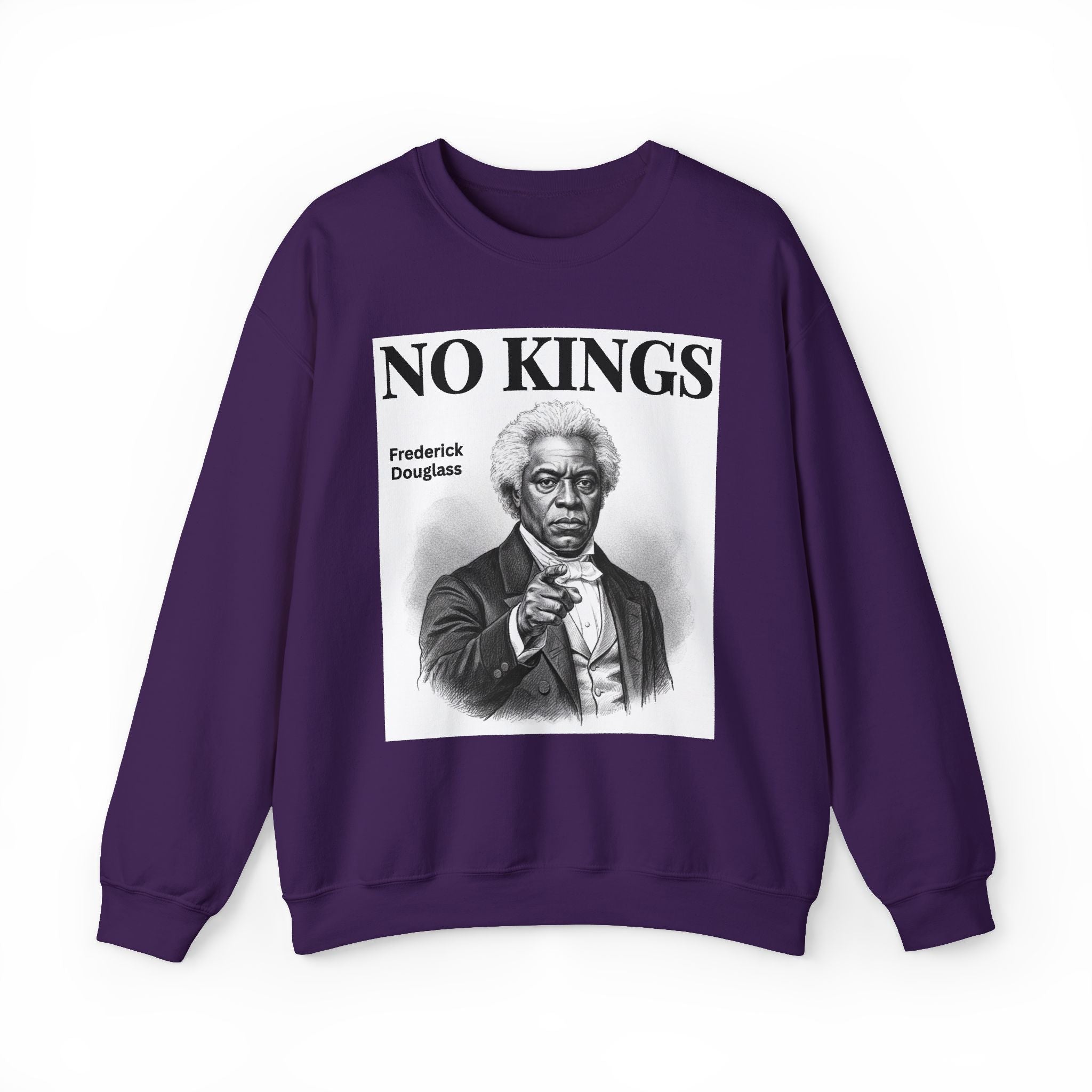 No Kings Frederick Douglass — Sweatshirt