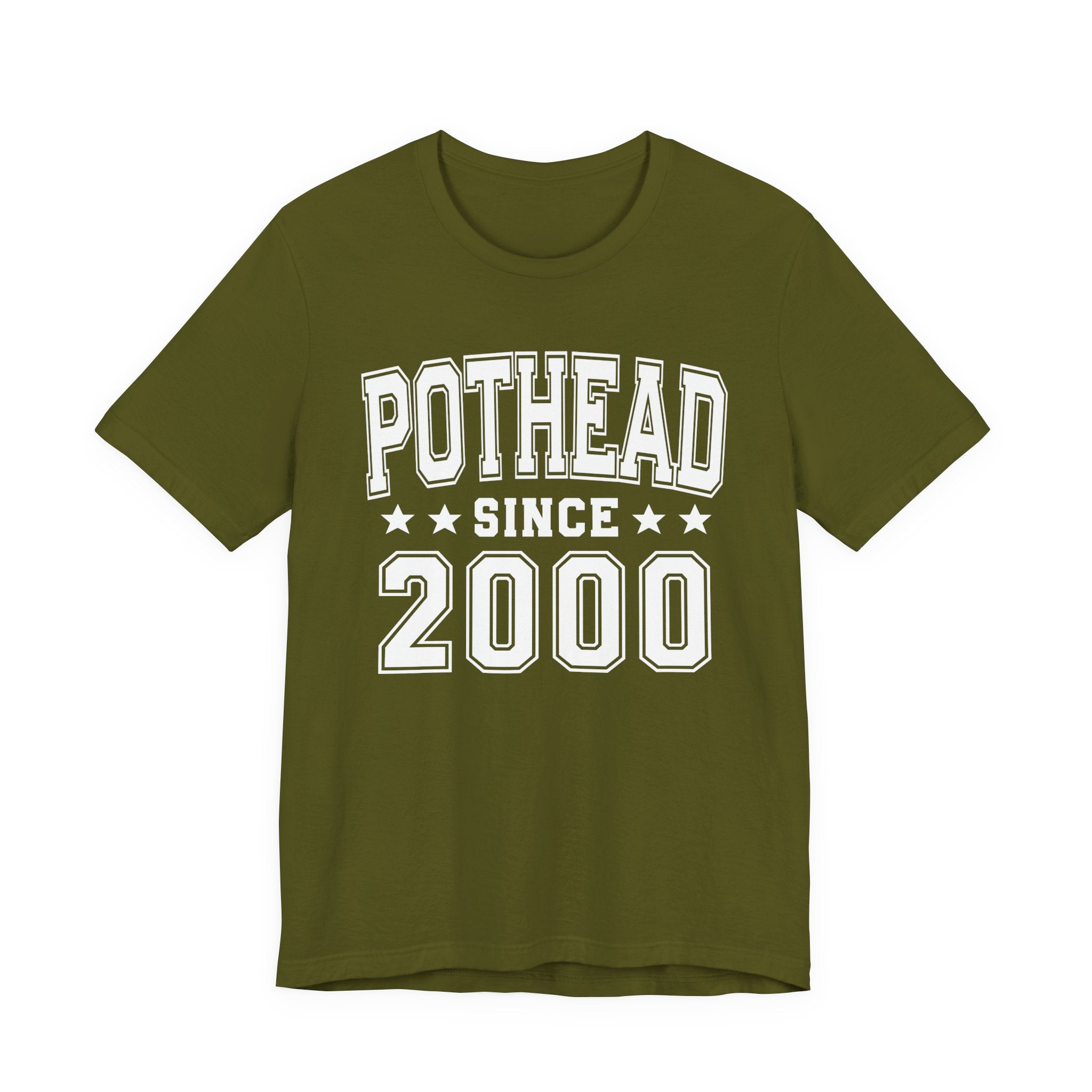 Pothead Since (Personalized Date) —  Bride/Married T-shirt, Wedding & Anniversary Gift