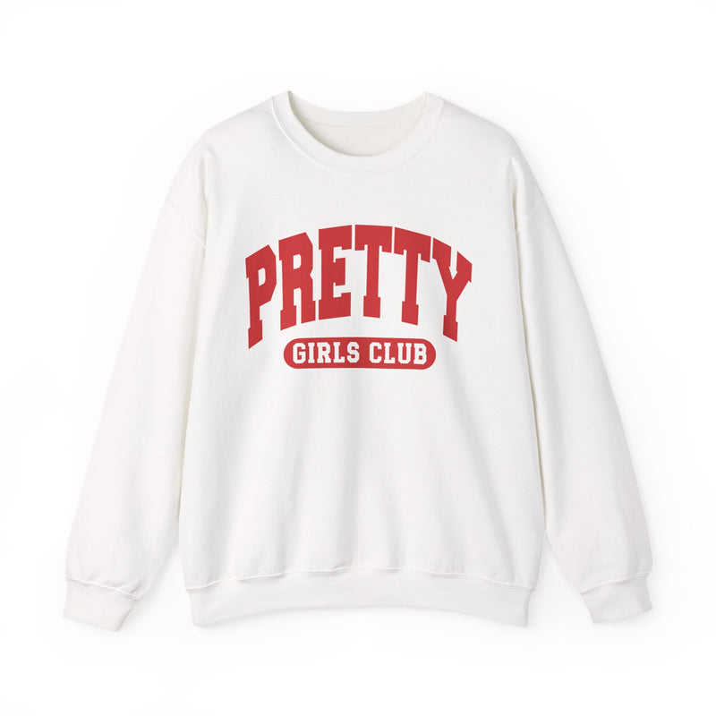 Pretty Girls Club — Retro Collegiate Sweatshirt