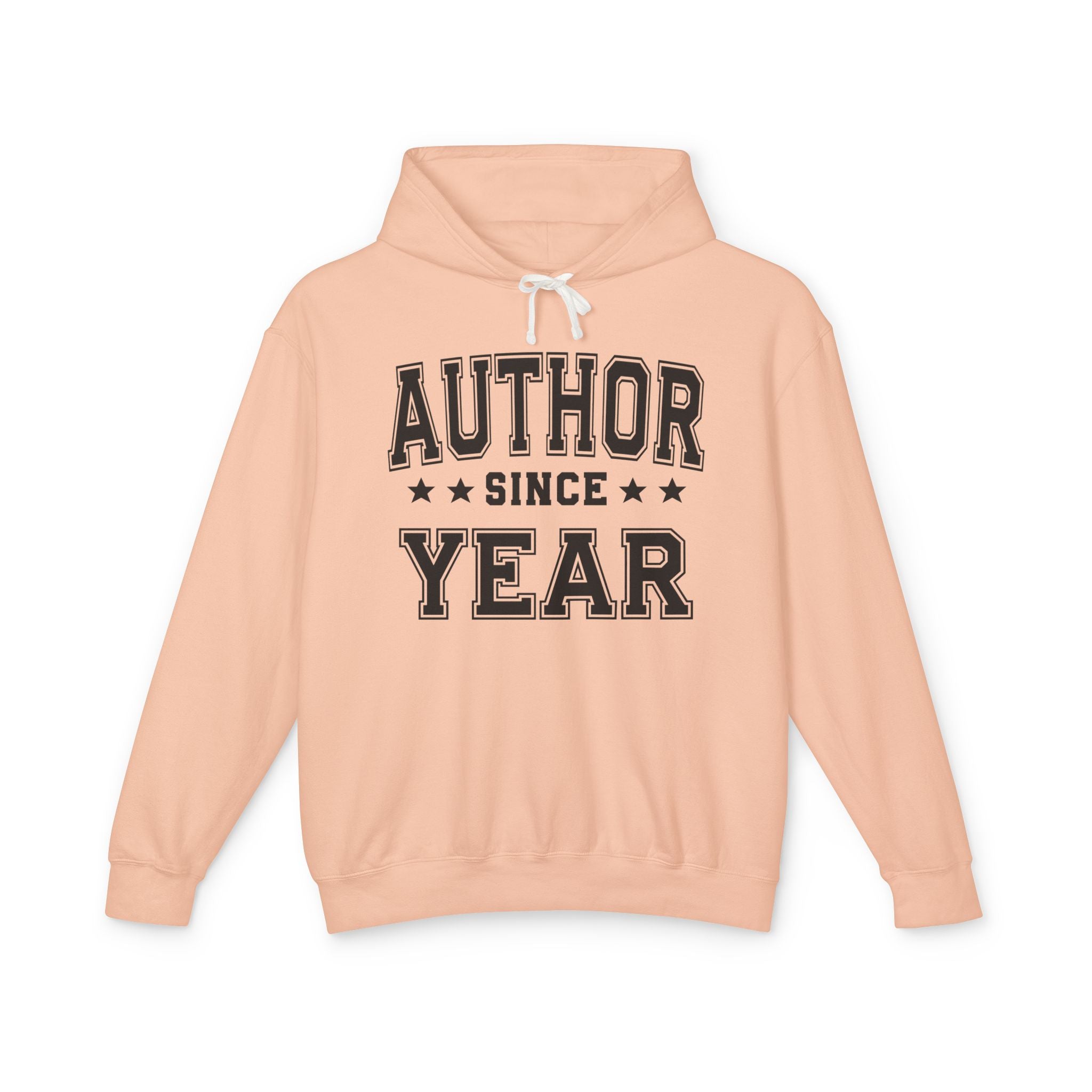 Author Since (Personalized Date) — Writer Author Milestone Hoodie