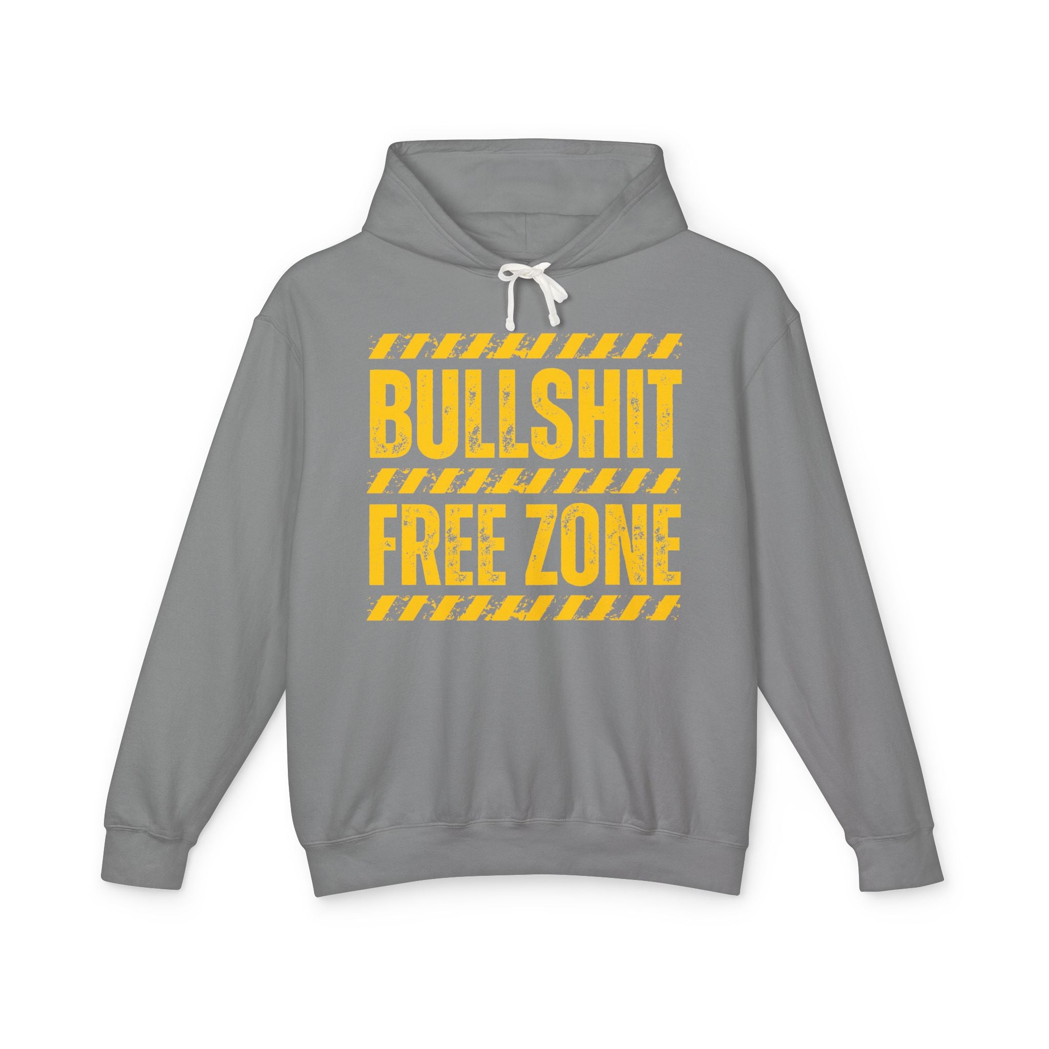 Bullshit Free Zone’ Hoodie — Funny Boundaries Hoodie