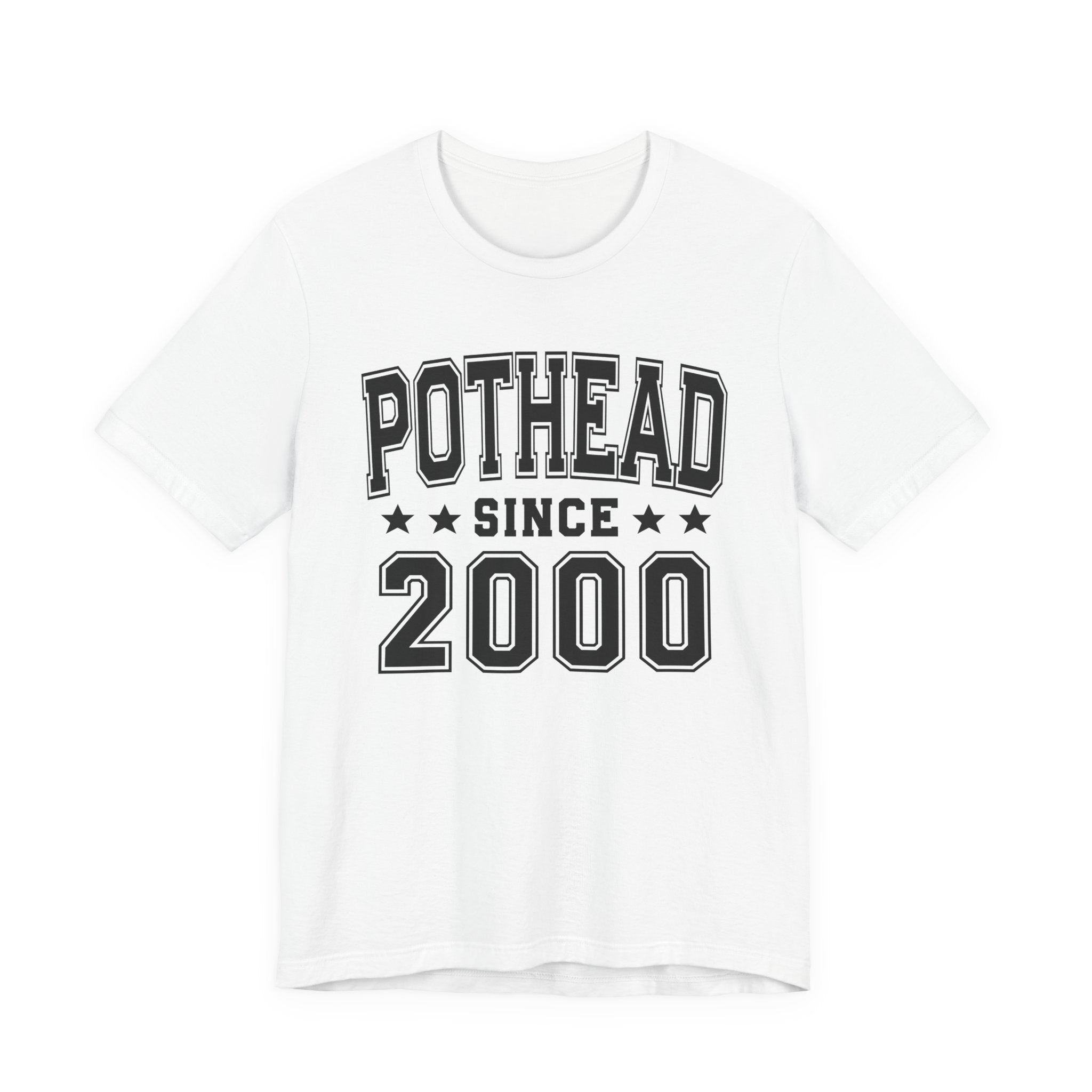 Pothead Since (Personalized Date) —  Bride/Married T-shirt, Wedding & Anniversary Gift