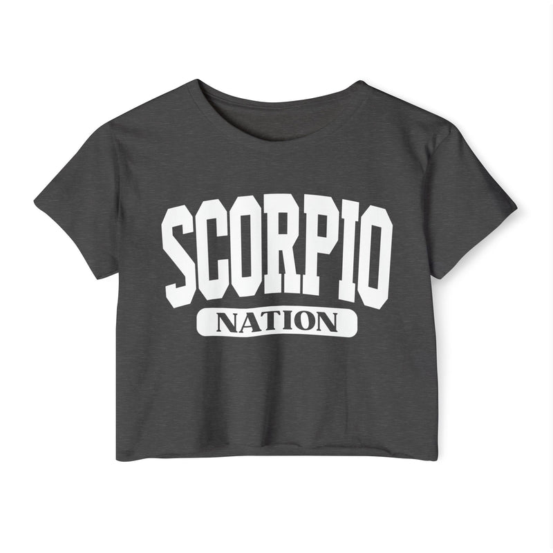 Scorpio Nation — Women’s Zodiac Festival Crop Top