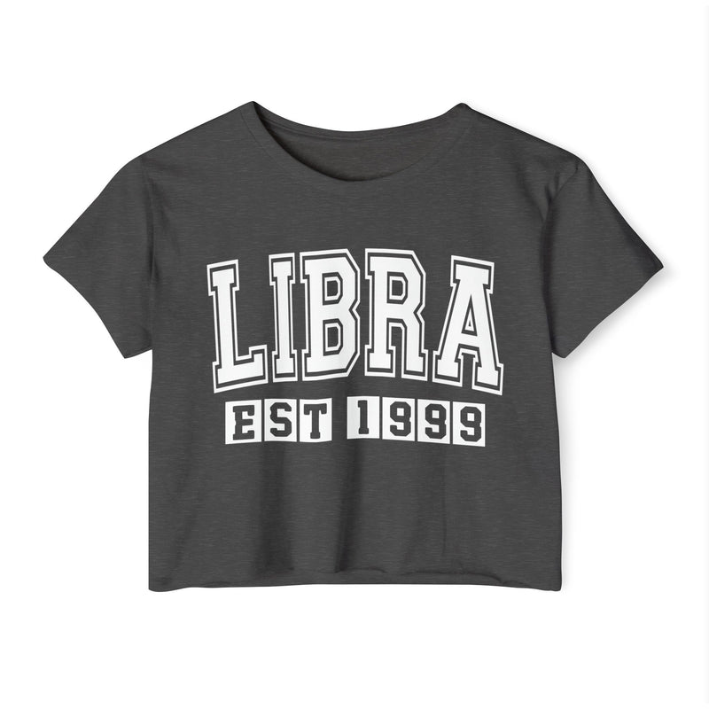 Libra EST (YEAR) Personalization —  Crop Top