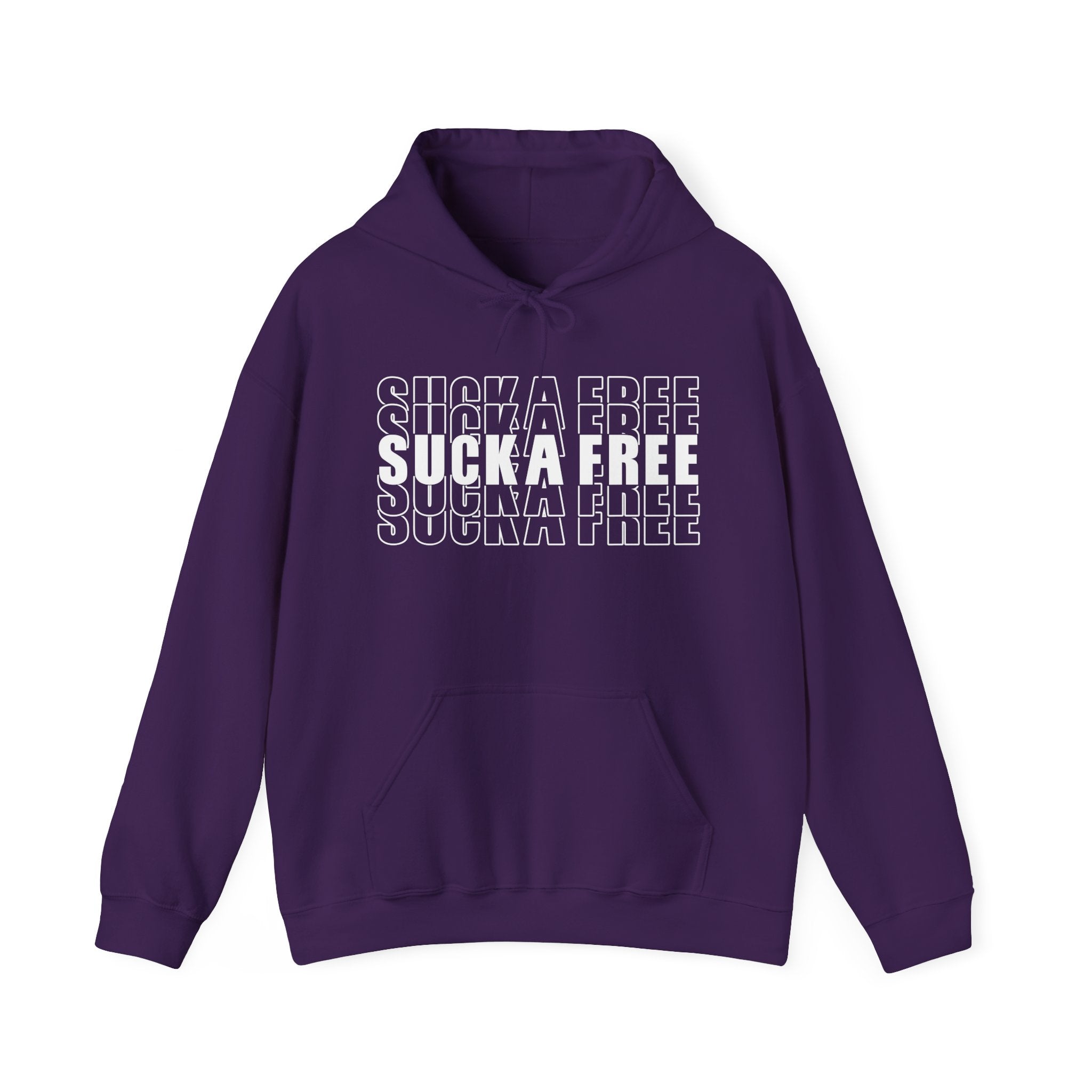 Sucka Free Hoodie (stacked print)