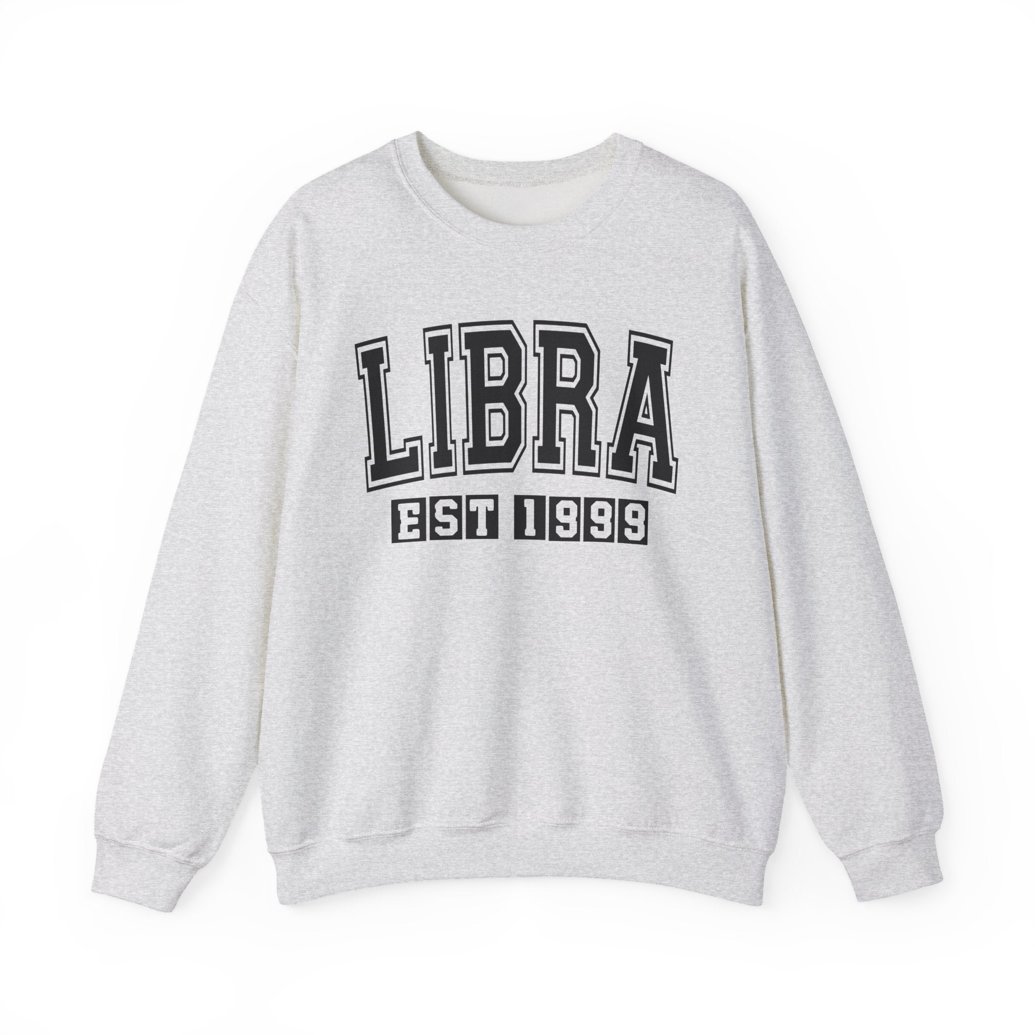 Libra (EST YEAR) Personalization — Zodiac Graphic Sweatshirt