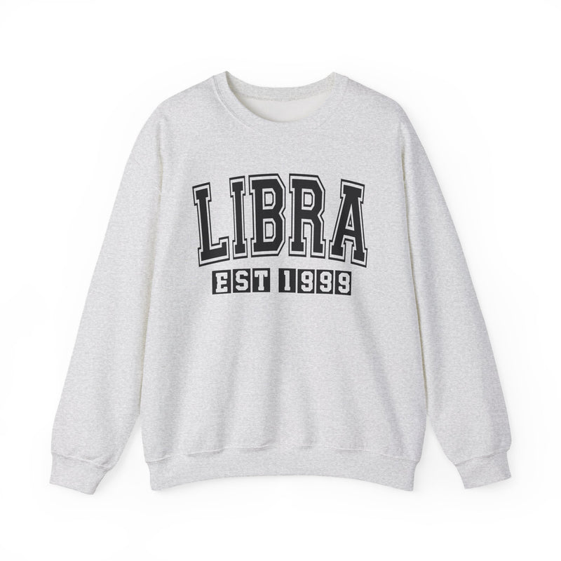 Libra (EST YEAR) Personalization — Zodiac Graphic Sweatshirt