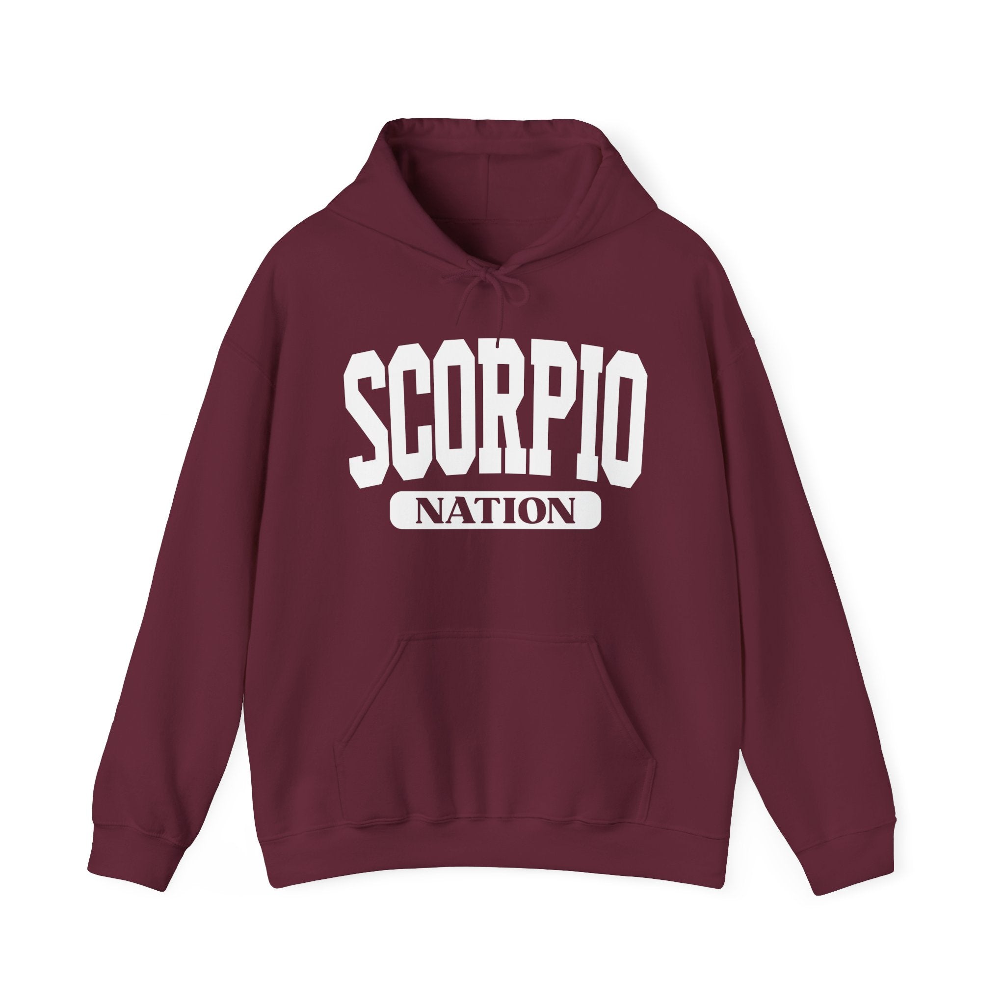 Scorpio Nation Hoodie — Zodiac Graphic Pullover for Gemini Fans