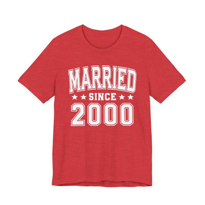 Married Since (Personalized Date) —  Bride/Married T-shirt, Wedding & Anniversary Gift