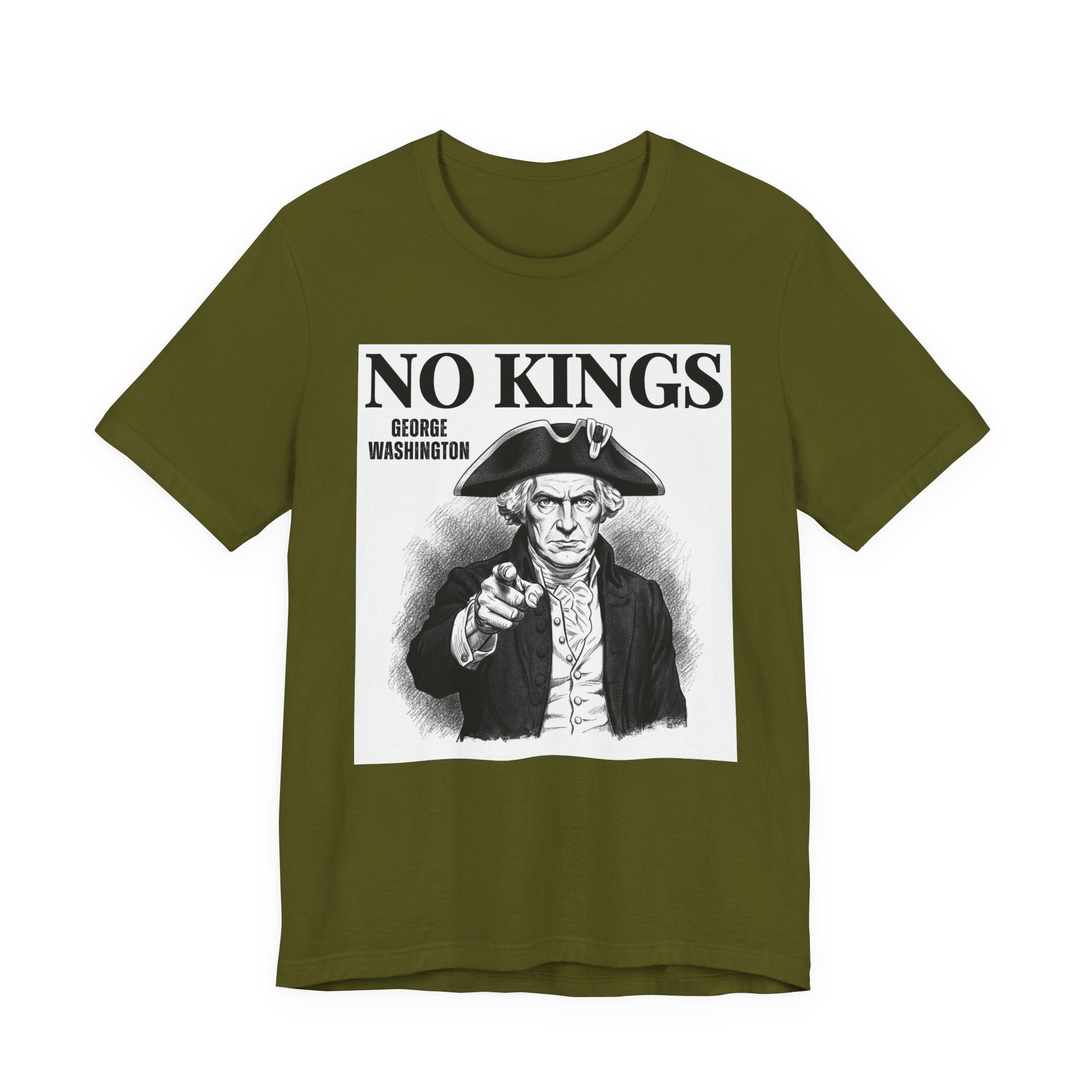 No Kings: George Washington T-Shirt