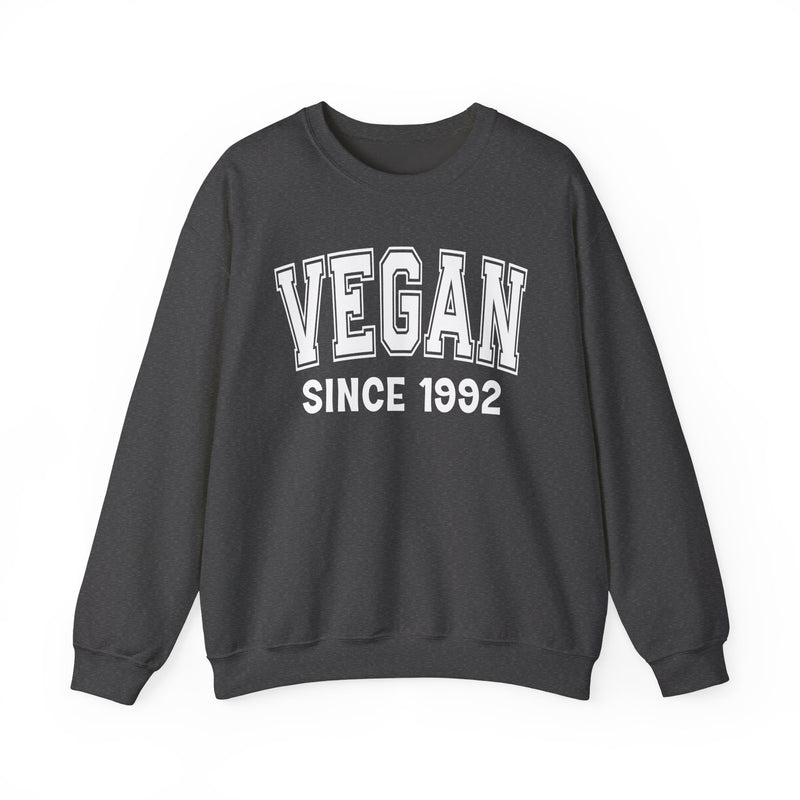 Vegan Personalization Sweatshirt — Add Your Special "Since Date"