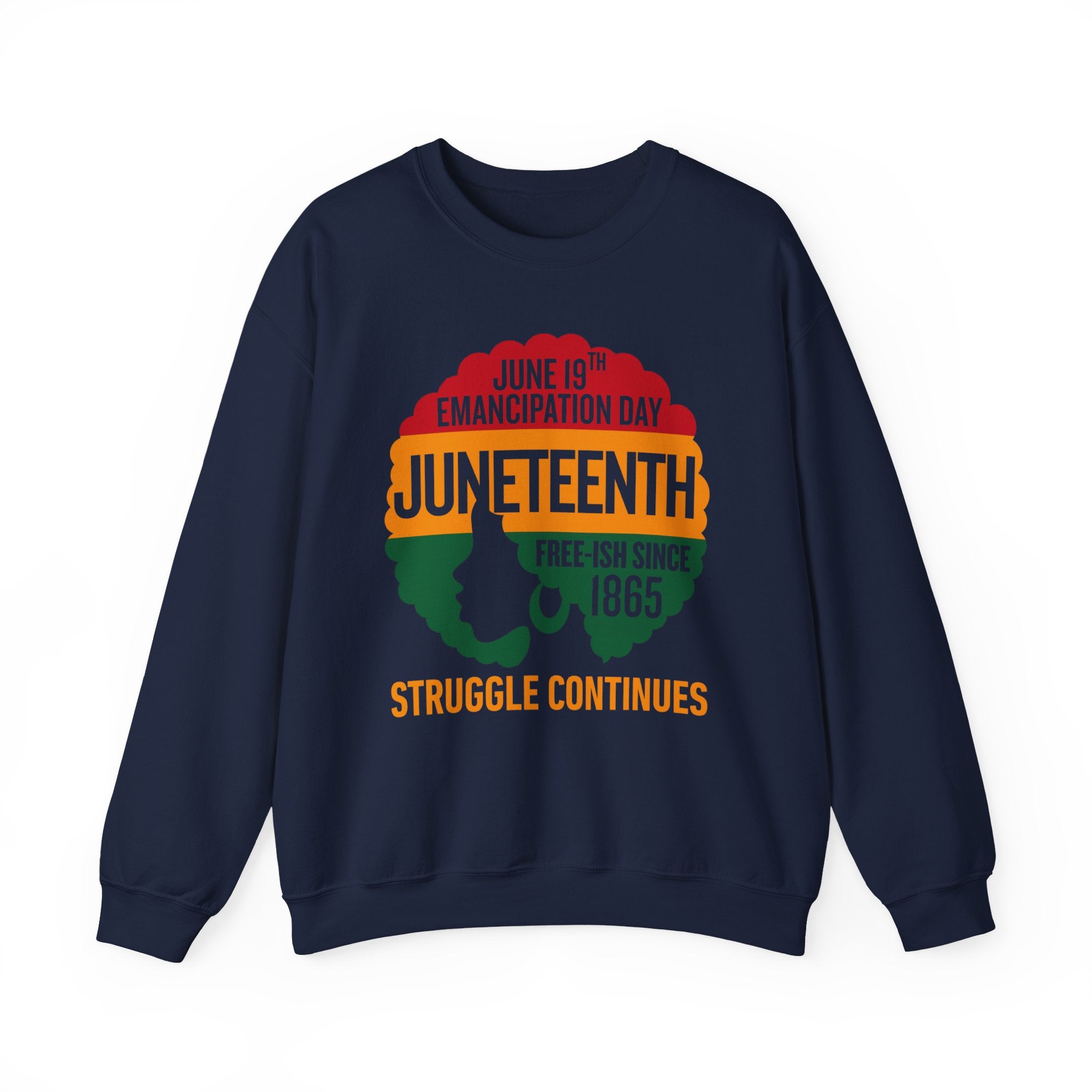 Emancipation Day JuneT-Shirtnth Struggle Continues Sweatshirt