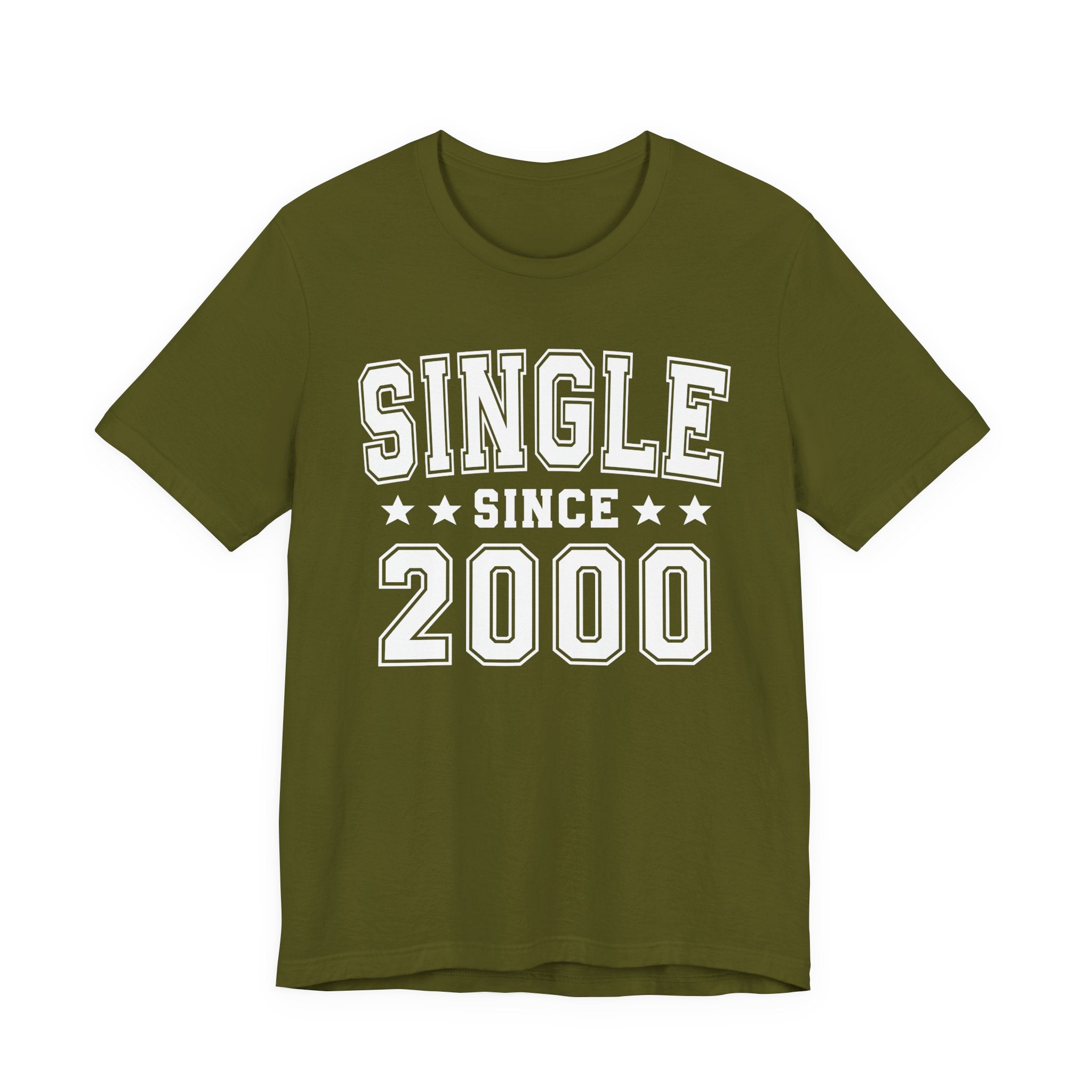 Single Since (Personalized Date) —  Funny Relationship Status T-shirt