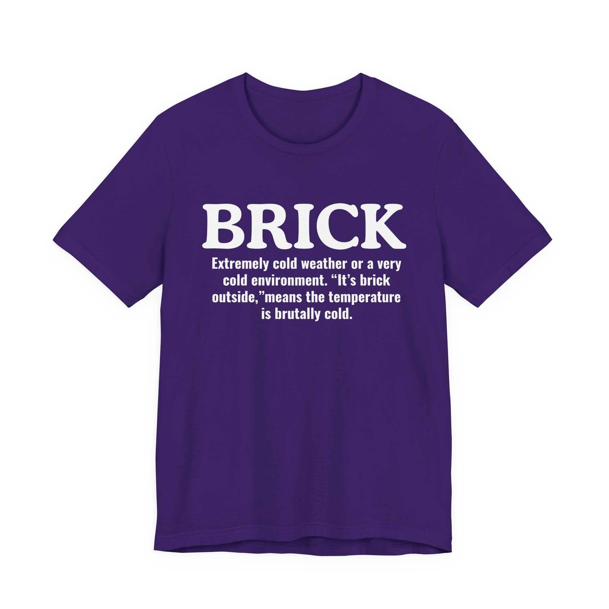 Brick — Urban Slang Definition T-Shirt