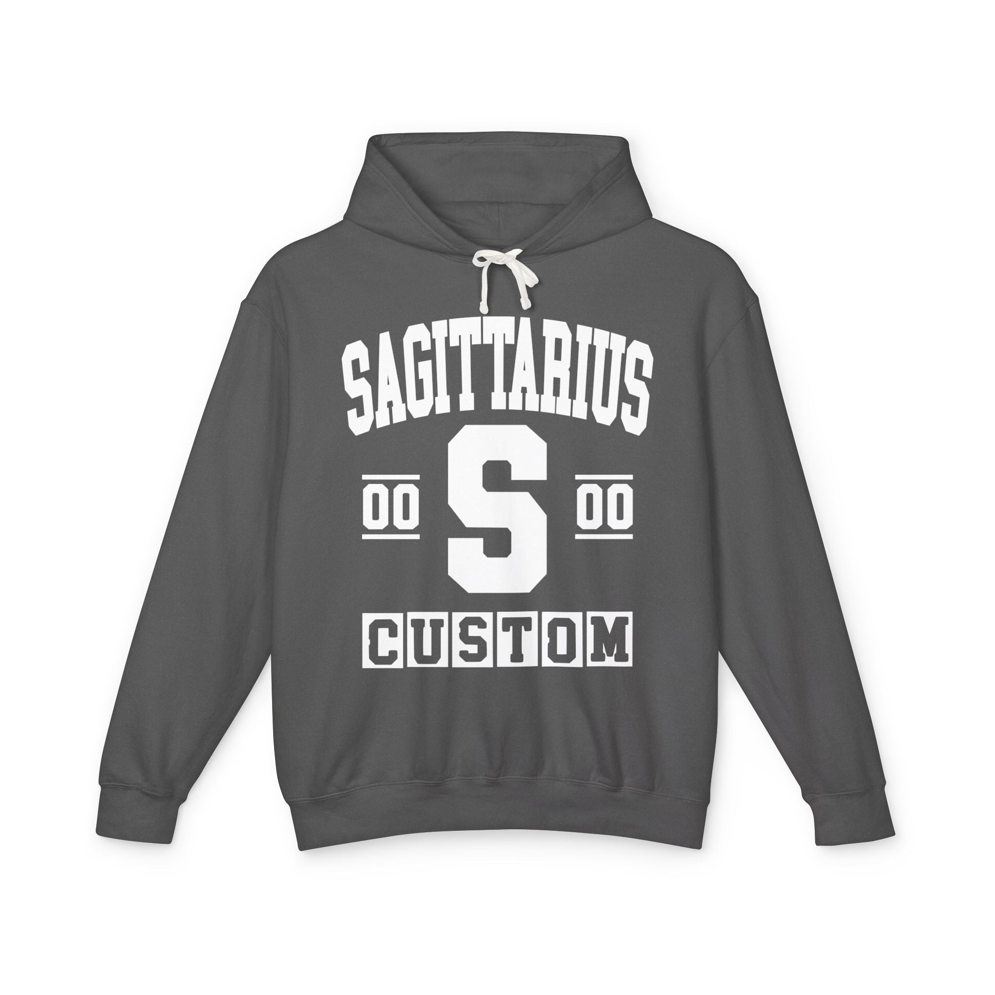 Custom Sagittarius Varsity Hoodie - Customize Birthday Day/Month/Year - Customize Gemini Season/Nation