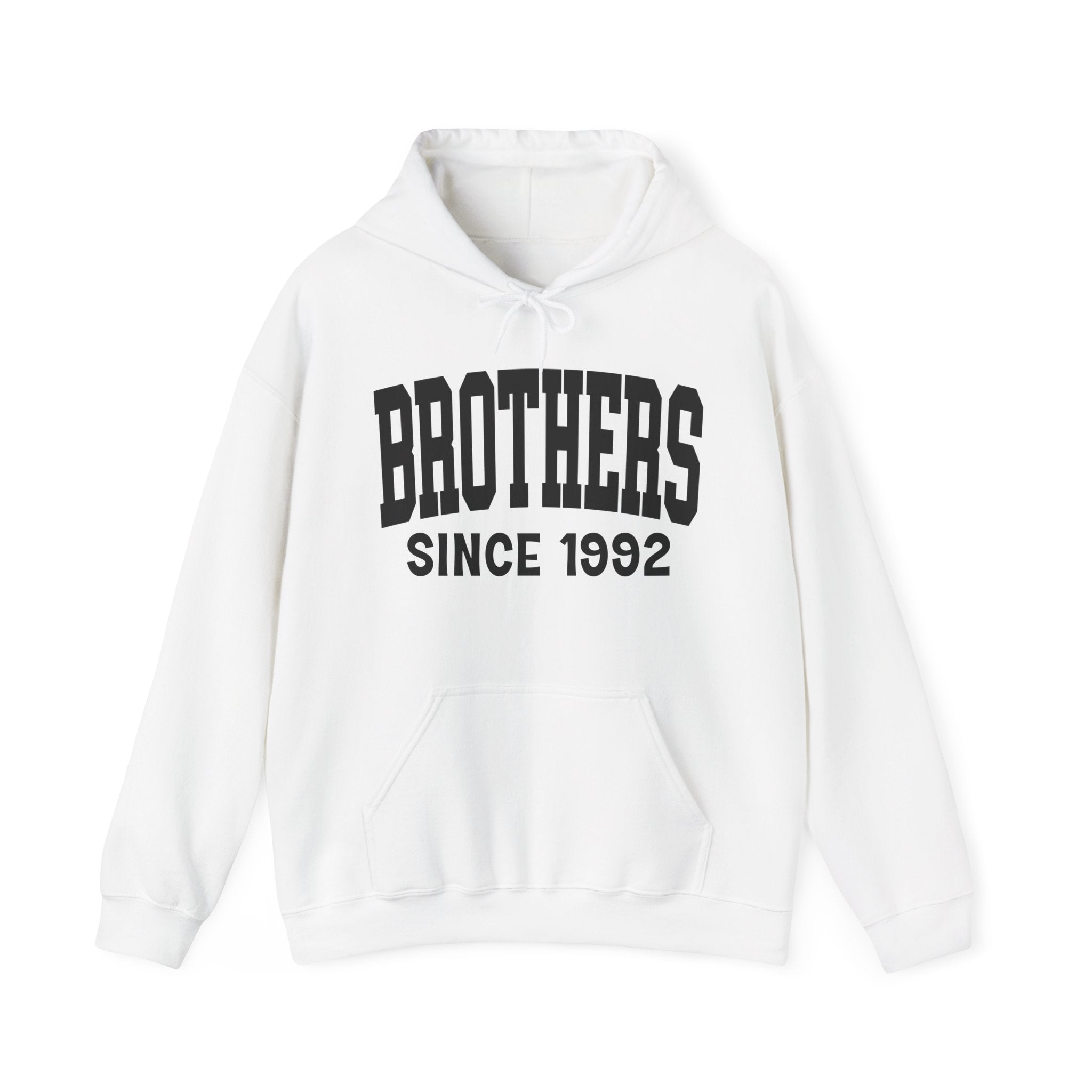 Brothers Personalization Hoodie - Add Your Special "Since Date"