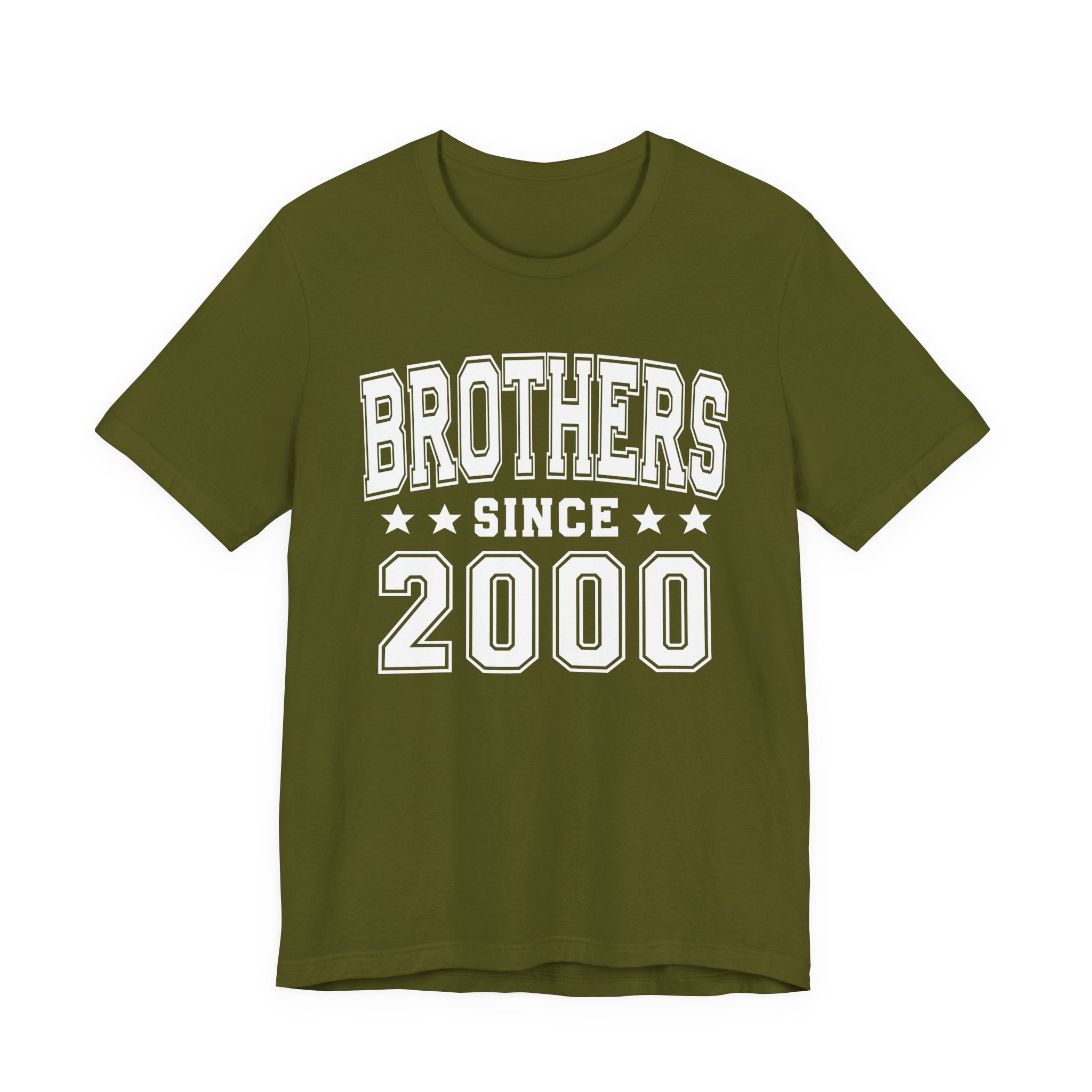 Brothers Since (Personalized Date) —  Bride/Married T-shirt, Wedding & Anniversary Gift