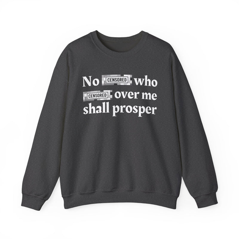 No Bitch Who Fuck Over Me Shall Prosper — Sweatshirt
