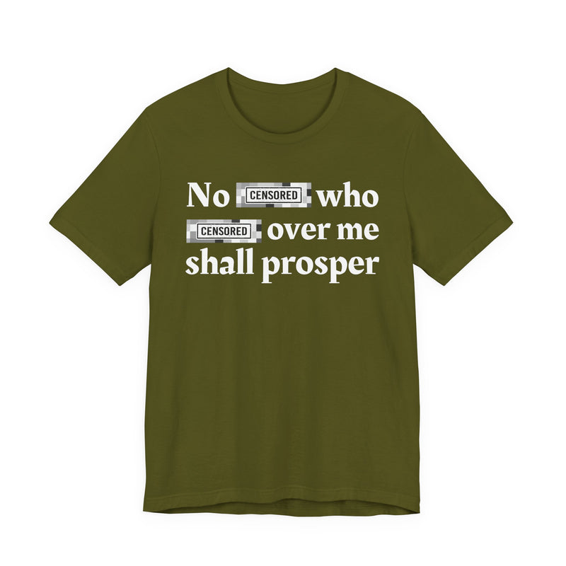 No Bitch Who Fucked Over Me Shall Prosper — T-Shirt