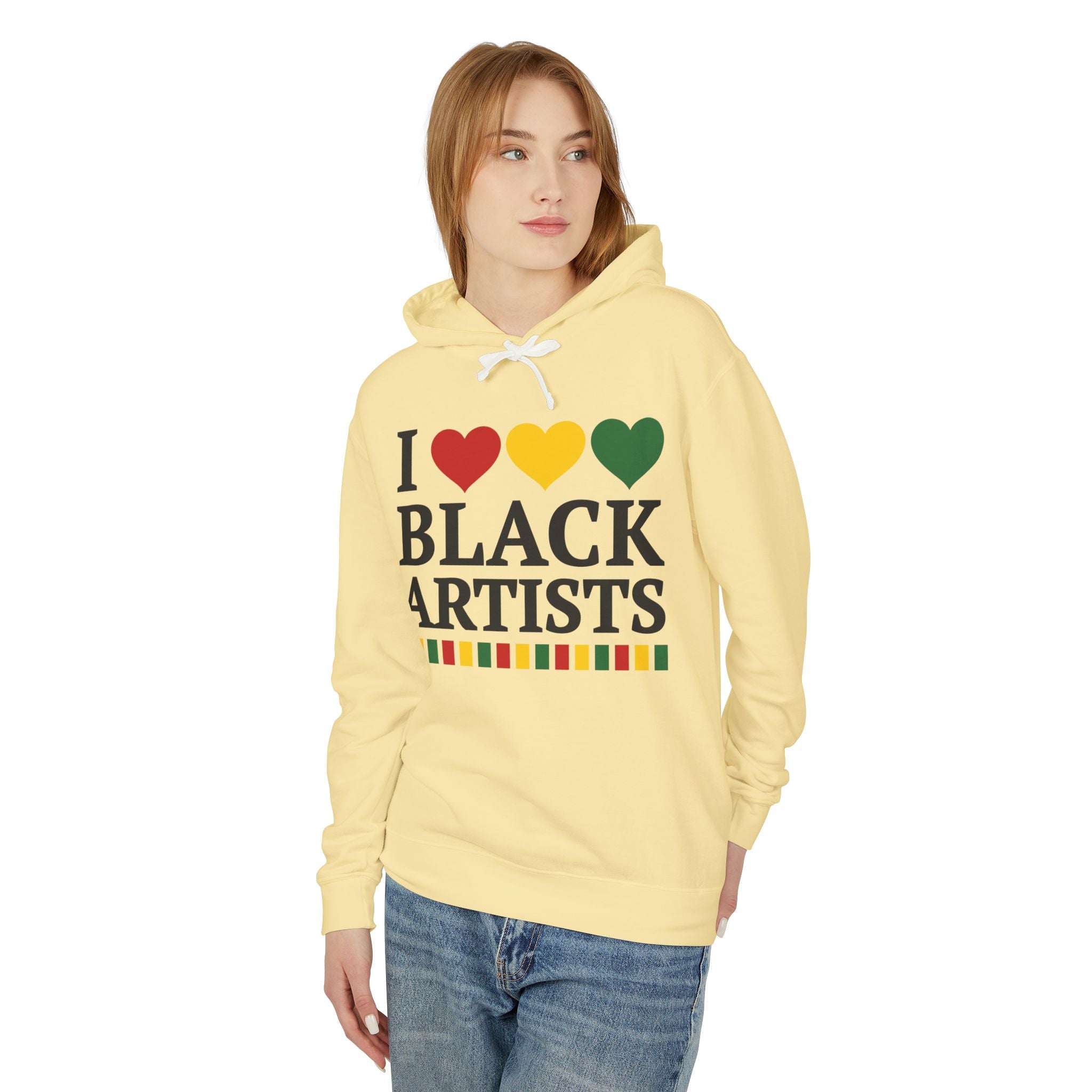 I Love Black Artists - Hoodie