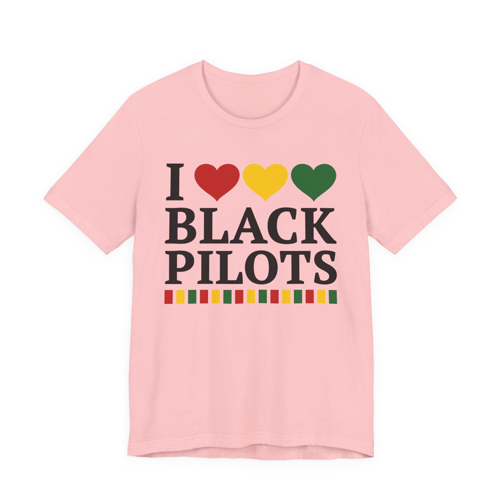 I Love Black Pilots — T-Shirt