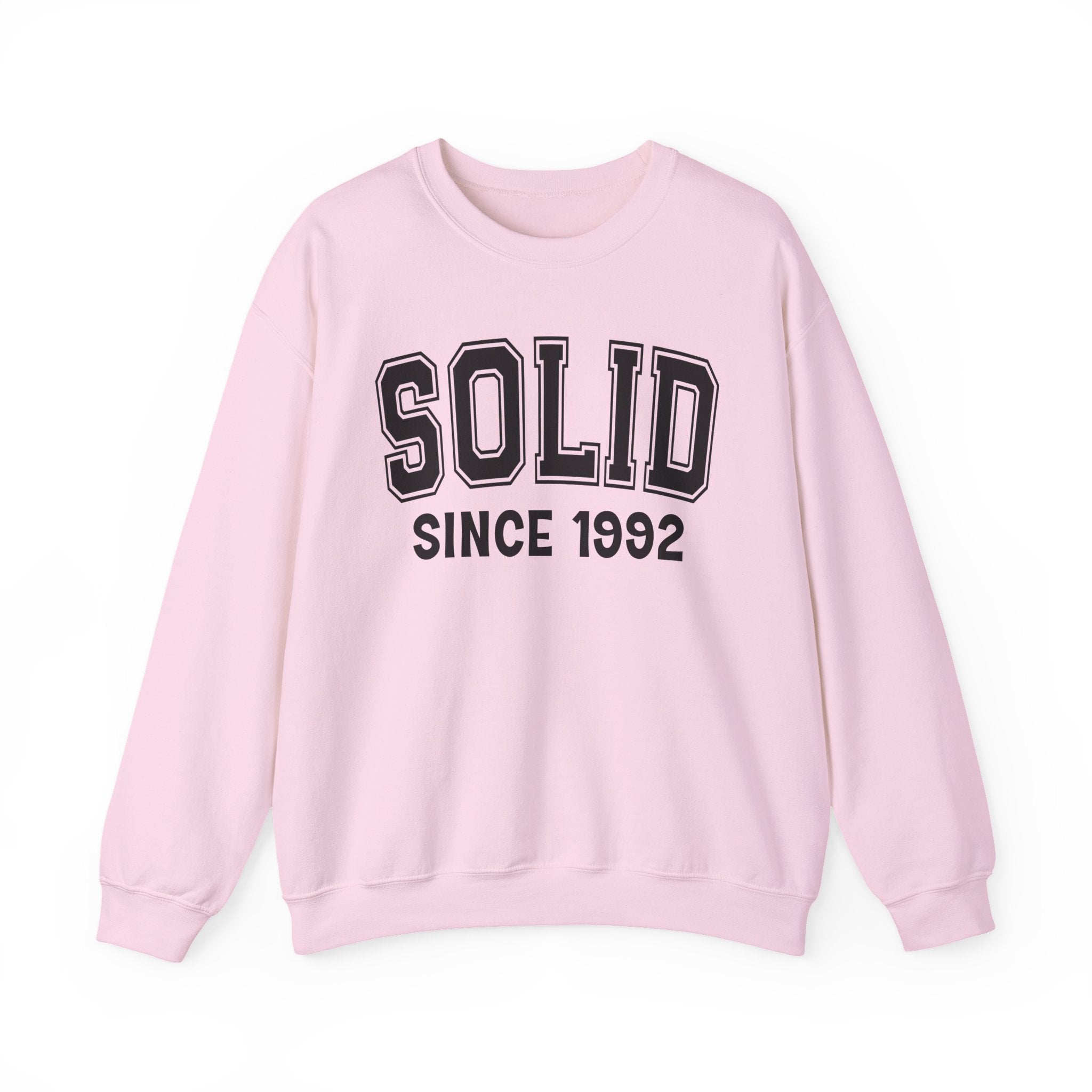Solid Personalization Sweatshirt - Add Your Special "Since Date"