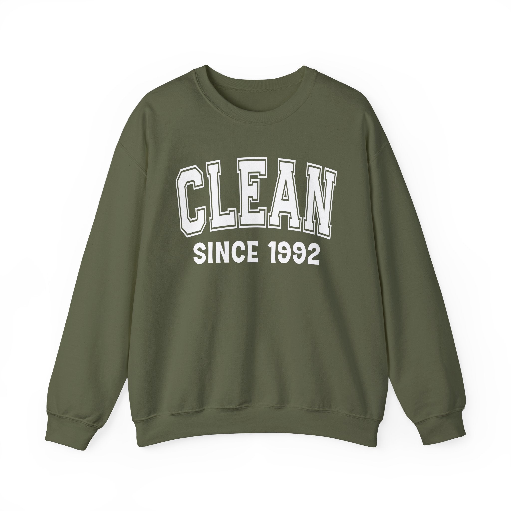 Clean Personalization Sweatshirt - Add Your Special "Since Date"