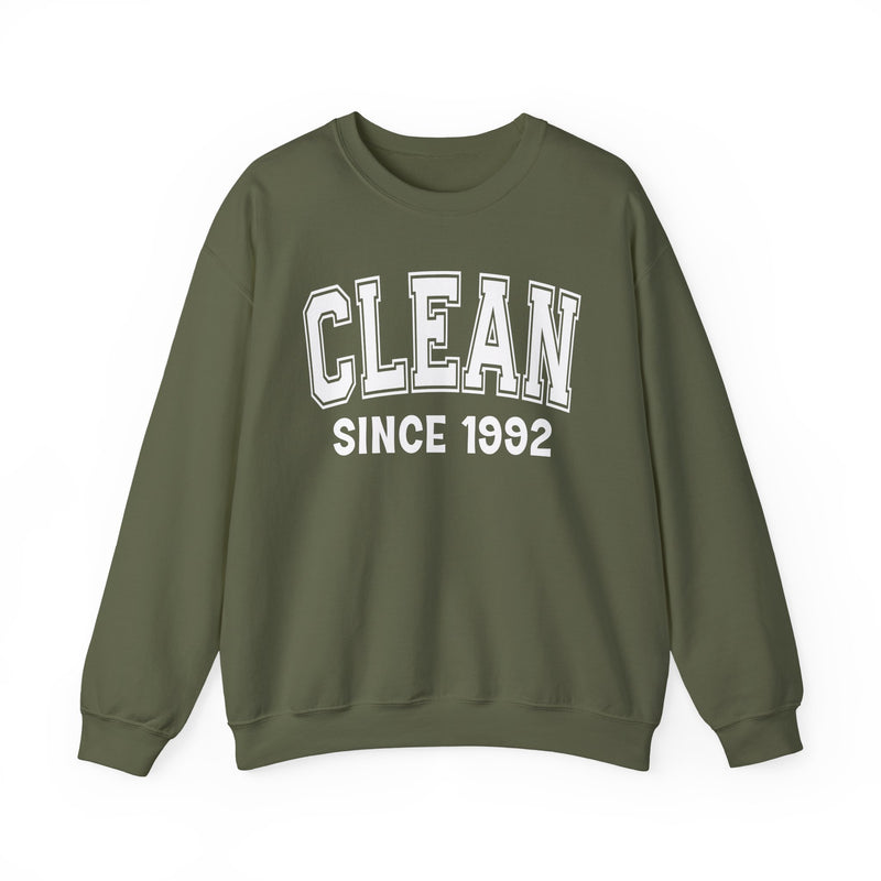 Clean Personalization Sweatshirt — Add Your Special "Since Date"