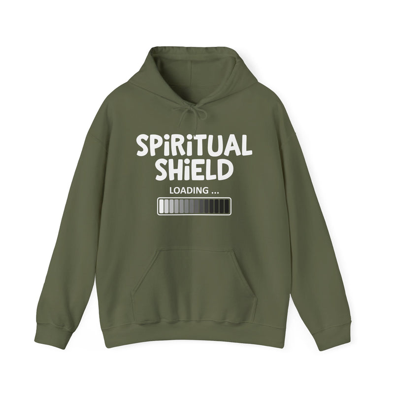 Spiritual Shield Loading — Hoodie