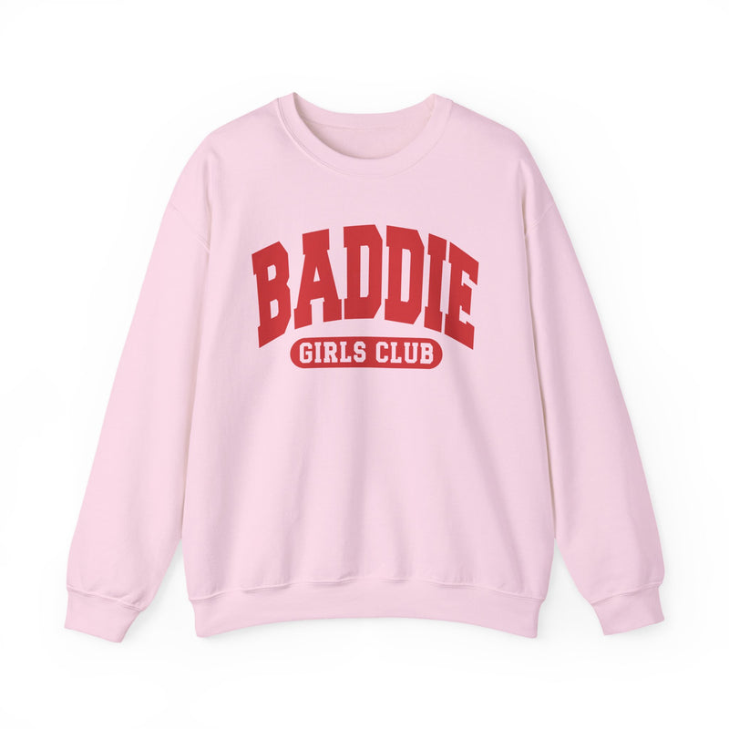Baddie Girls Club — Retro Collegiate Sweatshirt