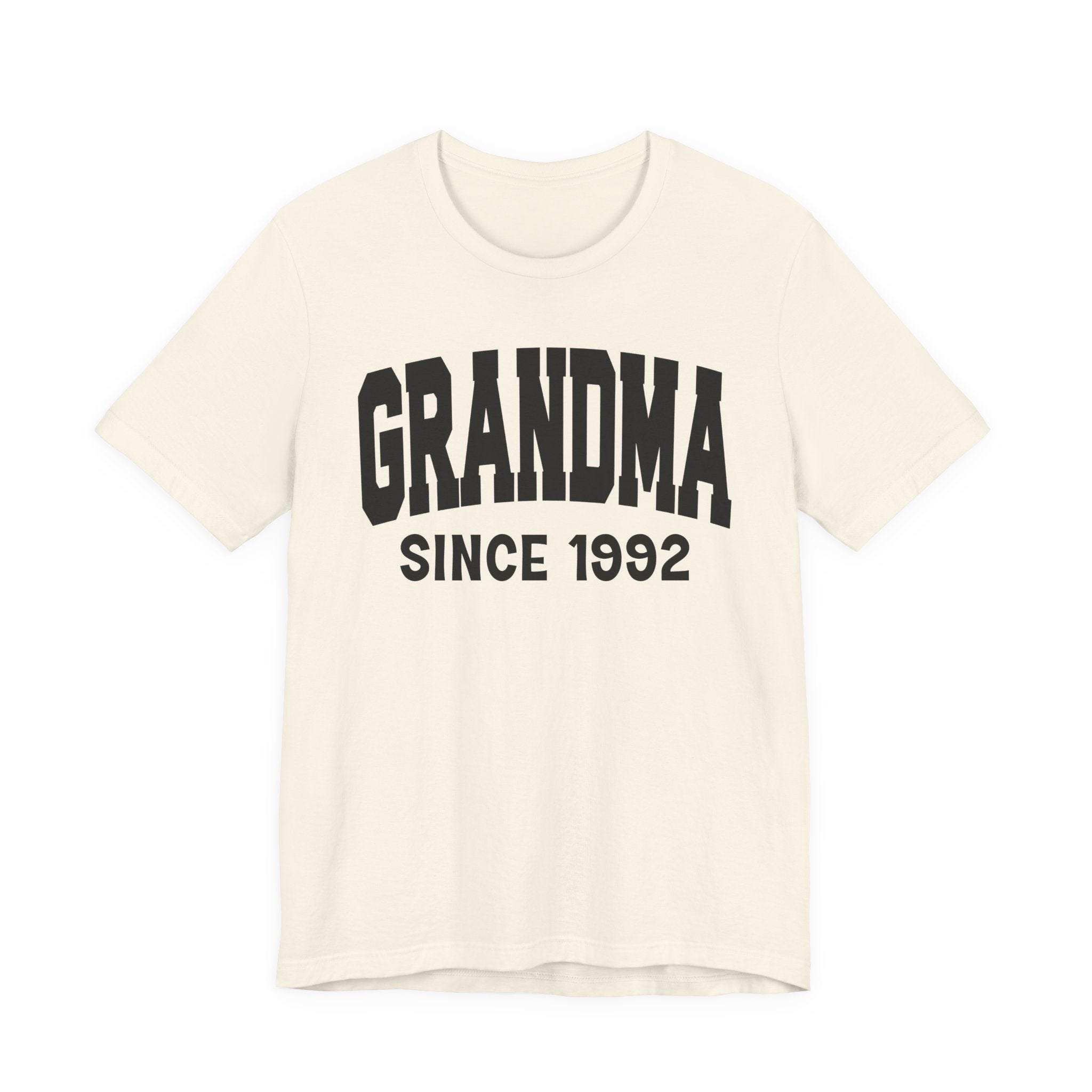 Grandma Personalization T-Shirt - Add Your Special "Since Date"