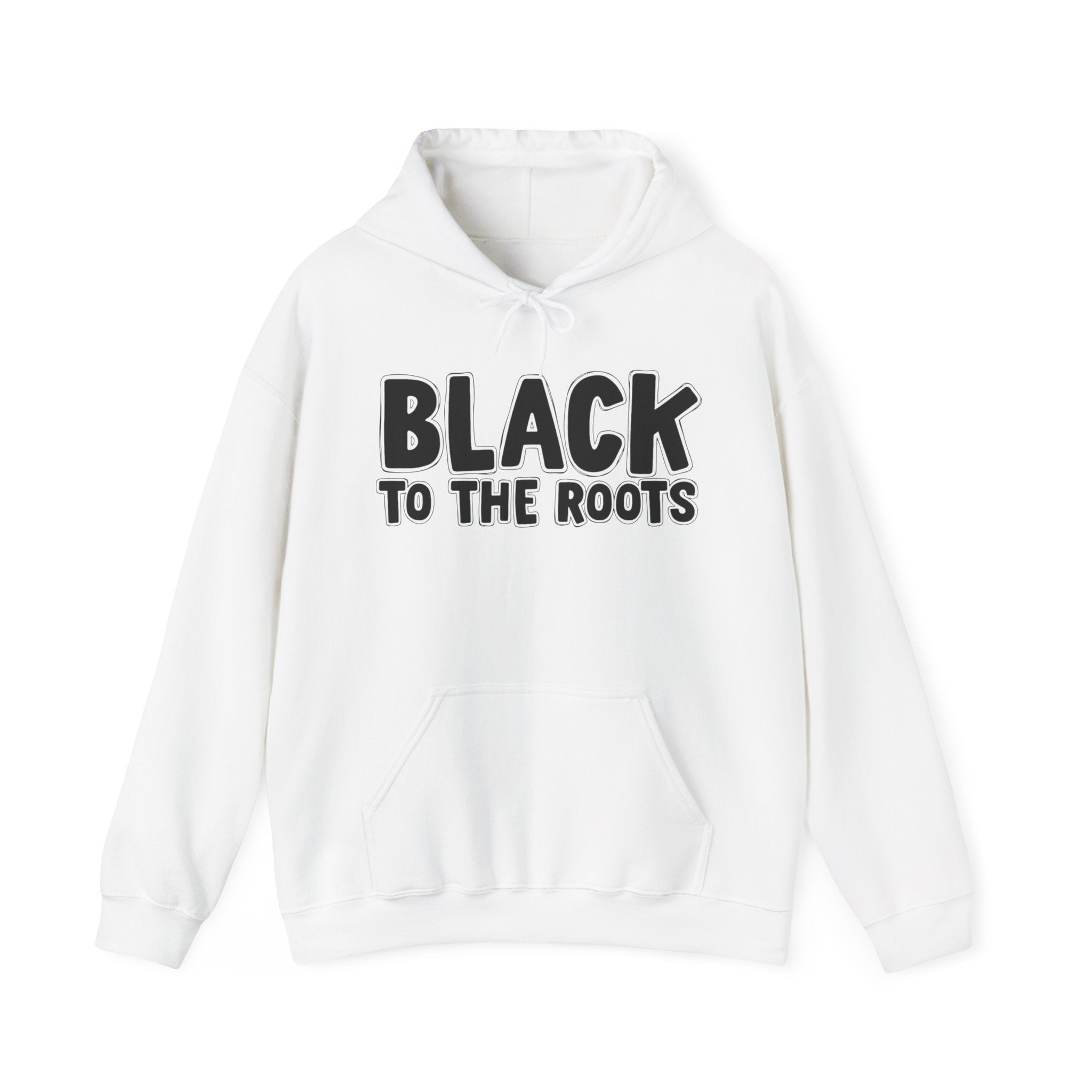 Black To The Roots — Serious AA Declaration Hoodie