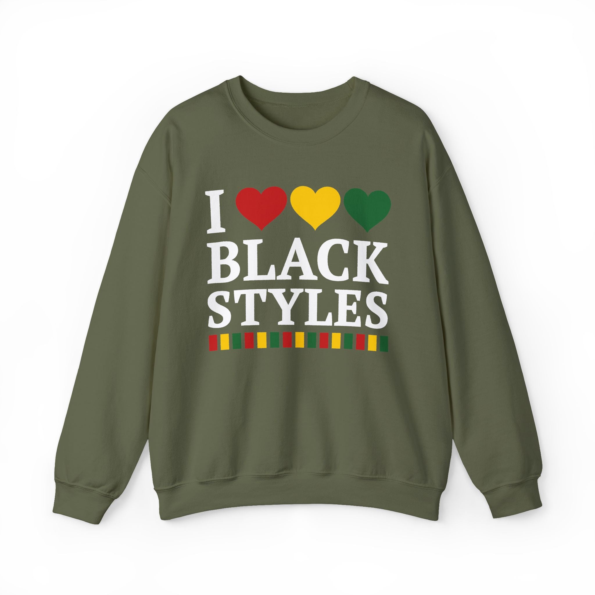 I Love Black Styles — Sweatshirt