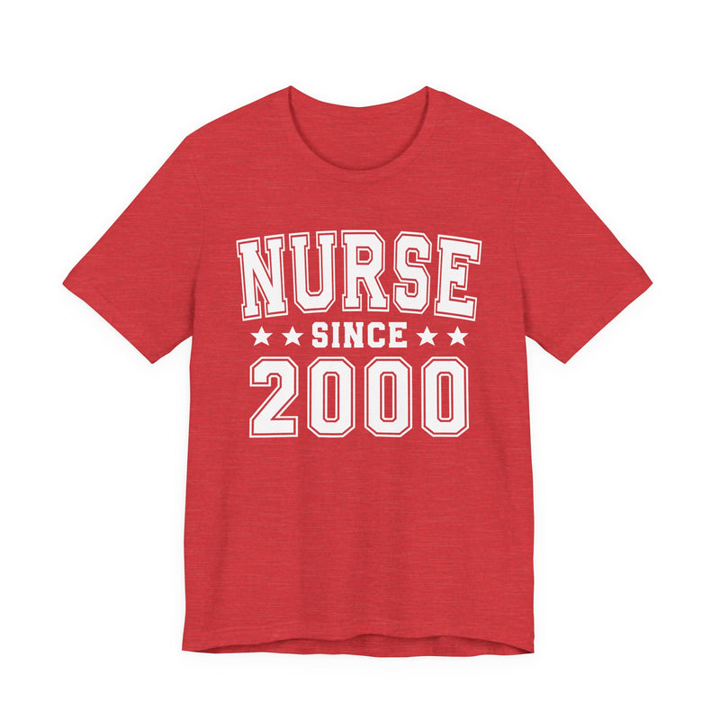 Nurse Since (Personalized Date) —  Bride/Married T-shirt, Wedding & Anniversary Gift