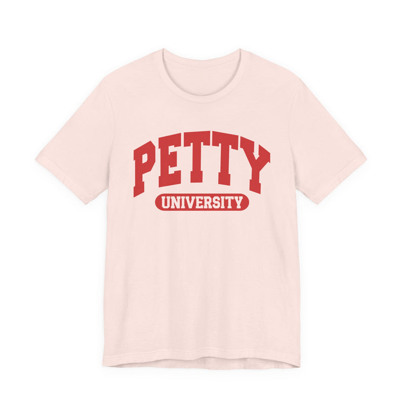 Petty University — Retro Collegiate T-Shirt