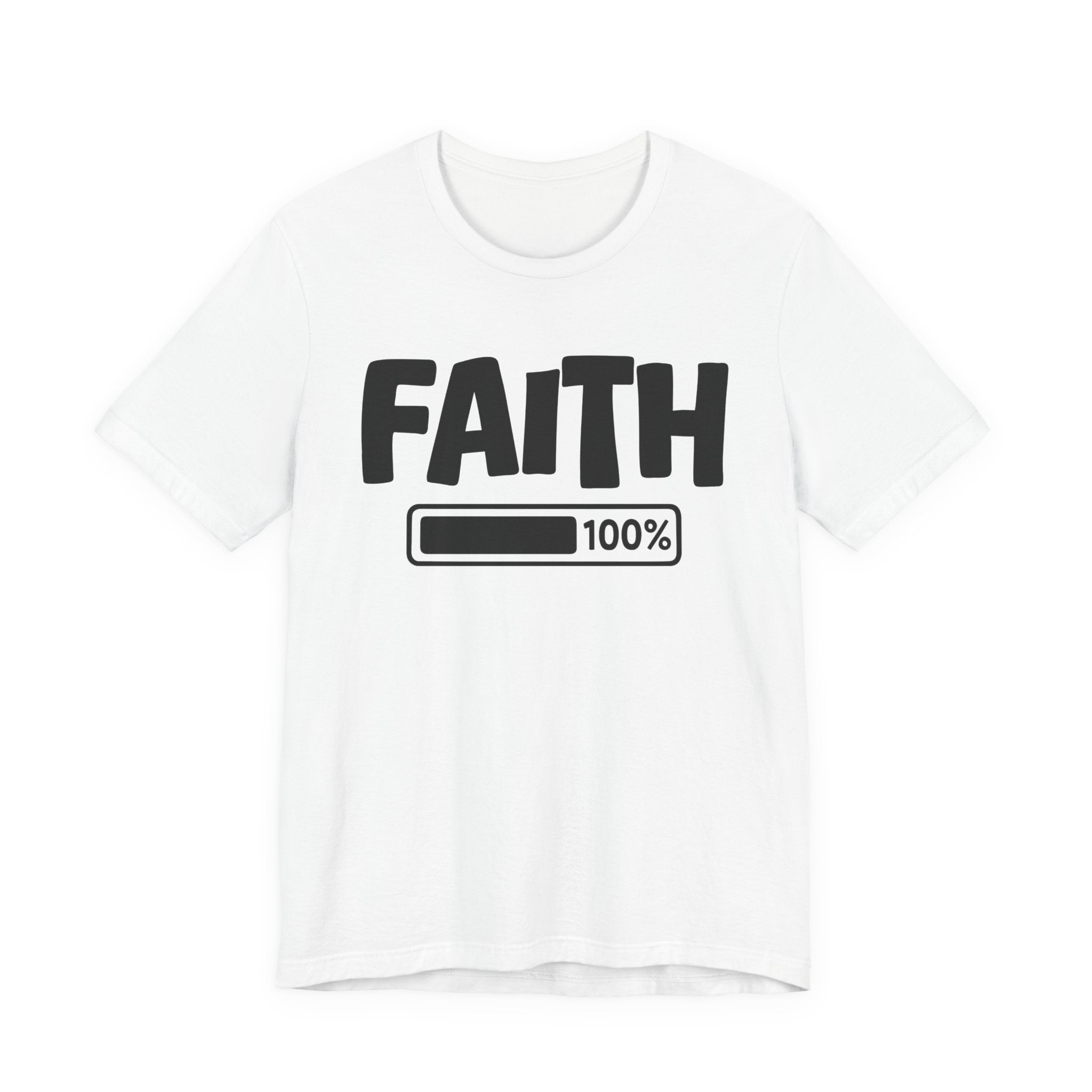 Faith - T-Shirt – Bold Protest Graphic Tee with Raised Fist