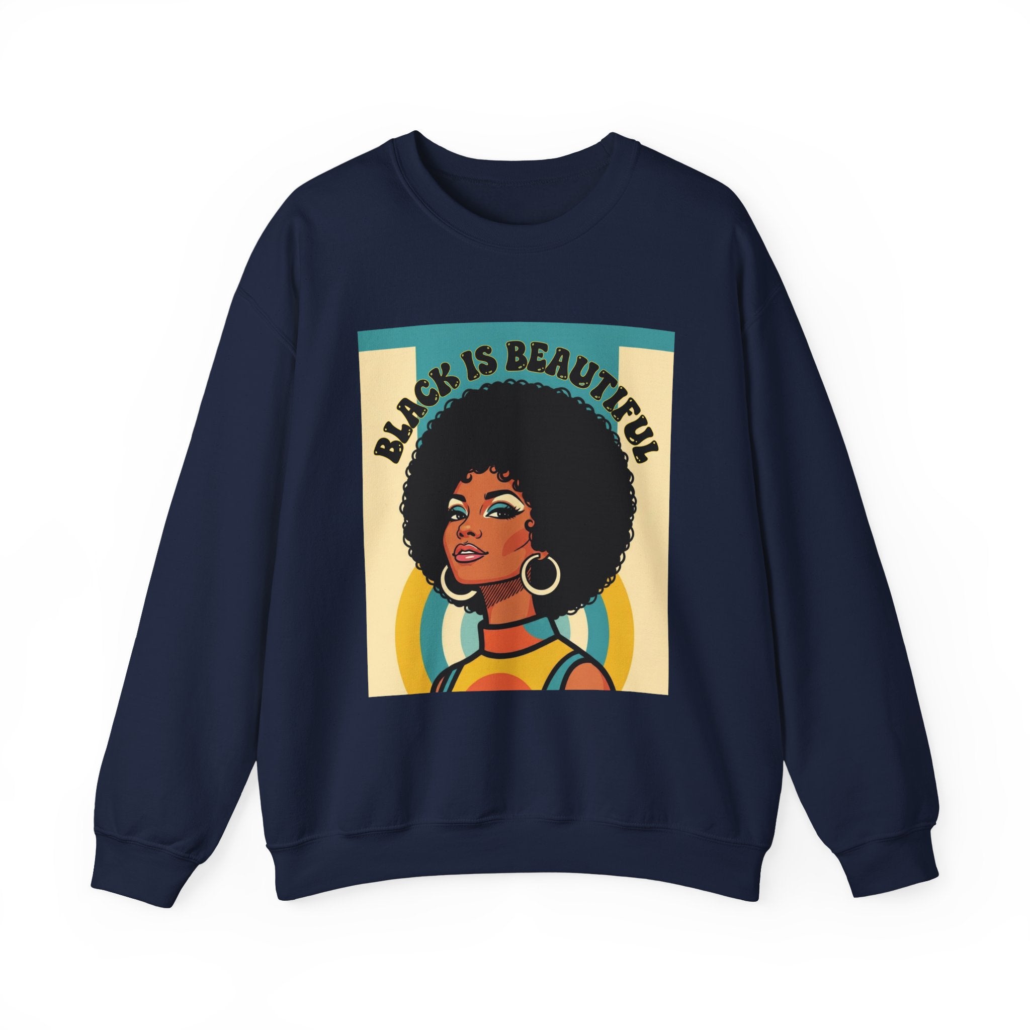 Black Is Beautiful — African American Pride Sweatshirt