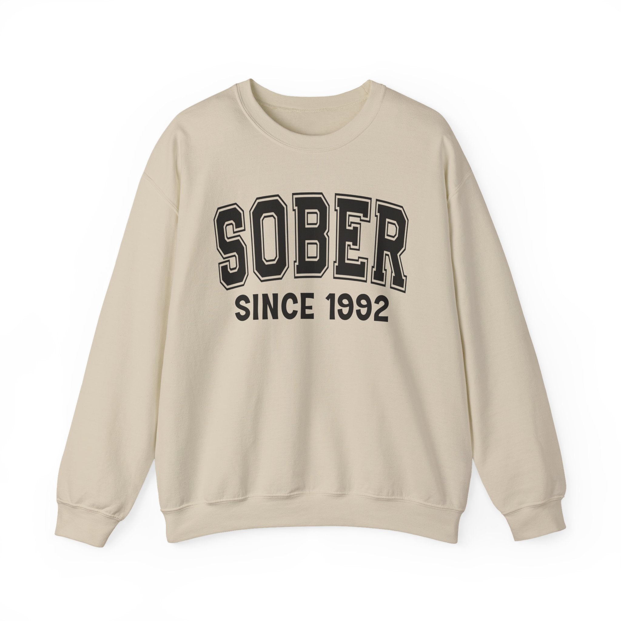Sober Personalization Sweatshirt - Add Your Special "Since Date"