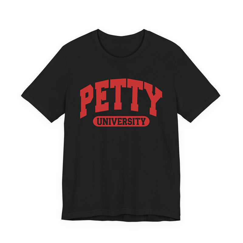 Petty University — Retro Collegiate T-Shirt