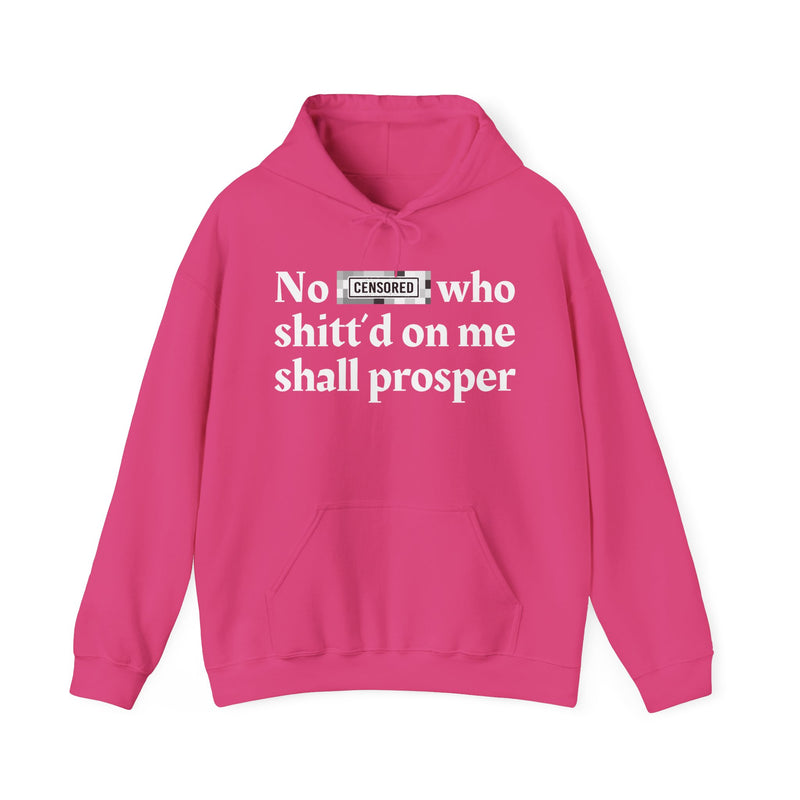 No Bitch Who Shittd On Me Shall Prosper — Hoodie