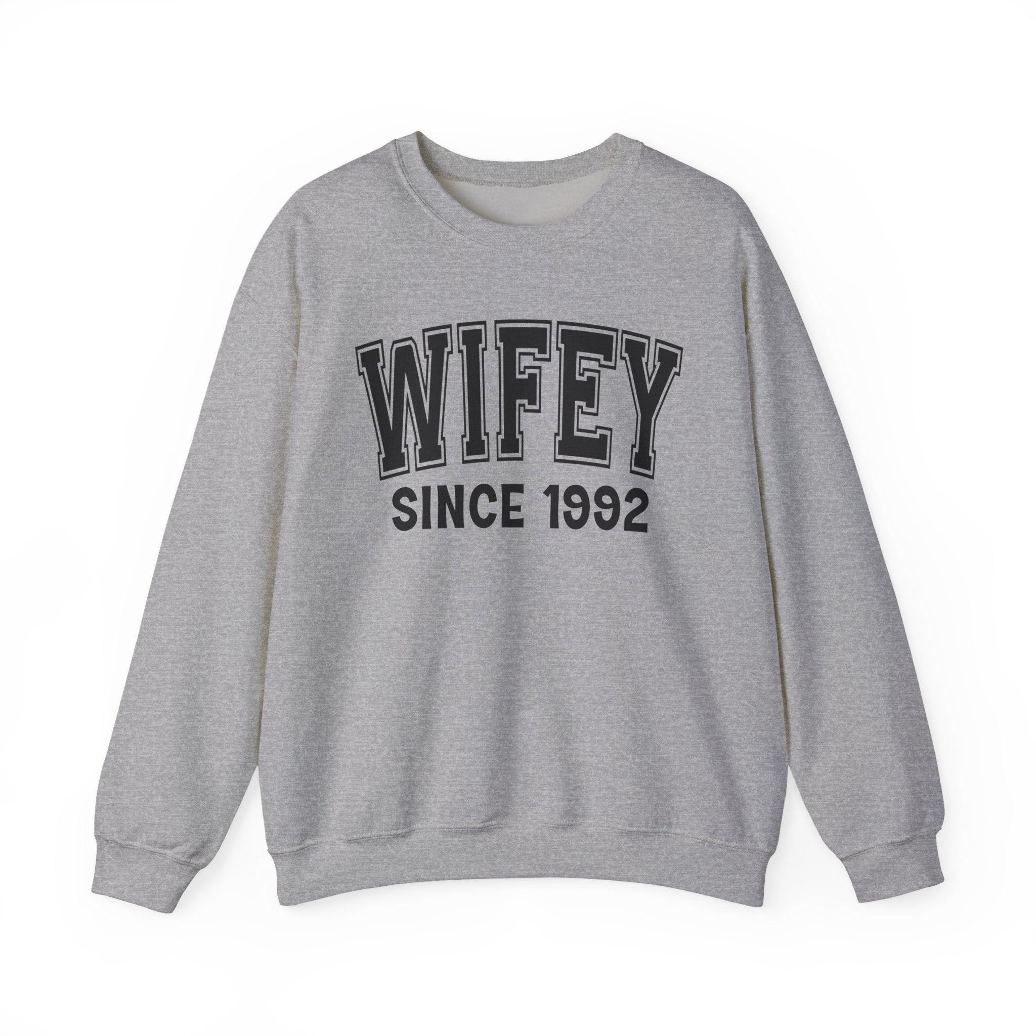 Wifey Personalization Sweatshirt - Add Your Special "Since Date"