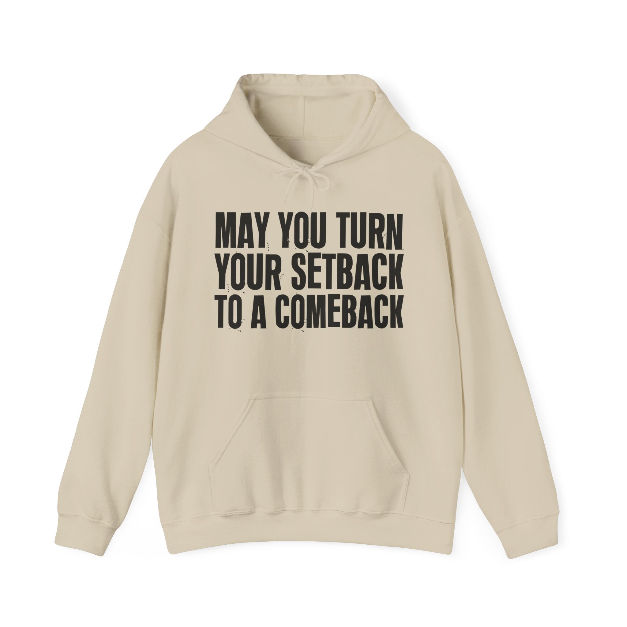 May You Turn Your Setback To A Comeback – Inspirational Christian Prayer Hoodie